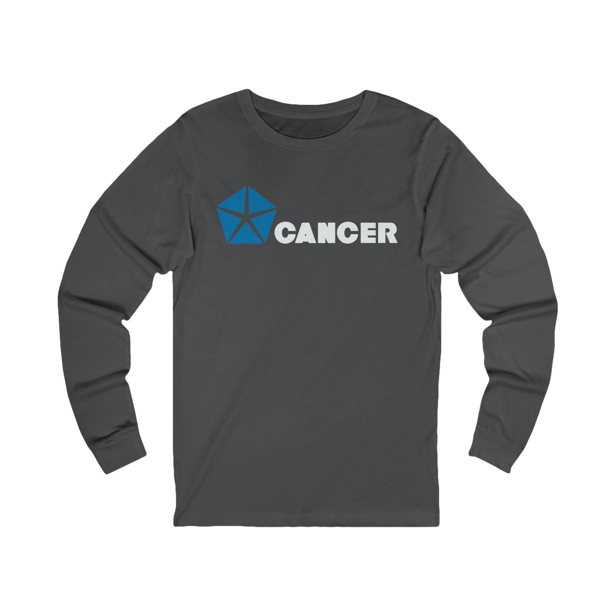 Cancer (D) Chrysler Edition Unisex Jersey Long Sleeve Tee