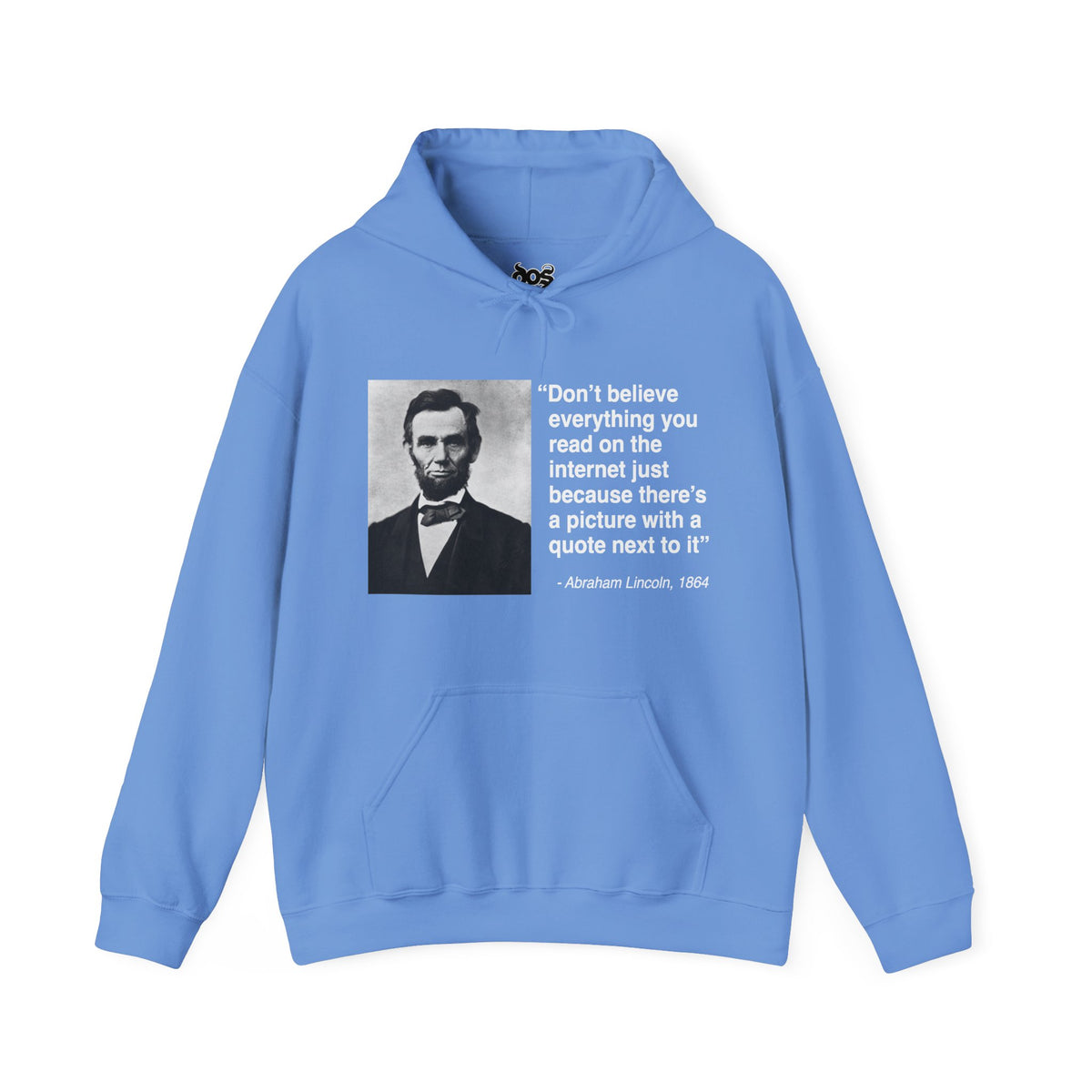 Abraham Lincoln Quote Hooded Sweatshirt