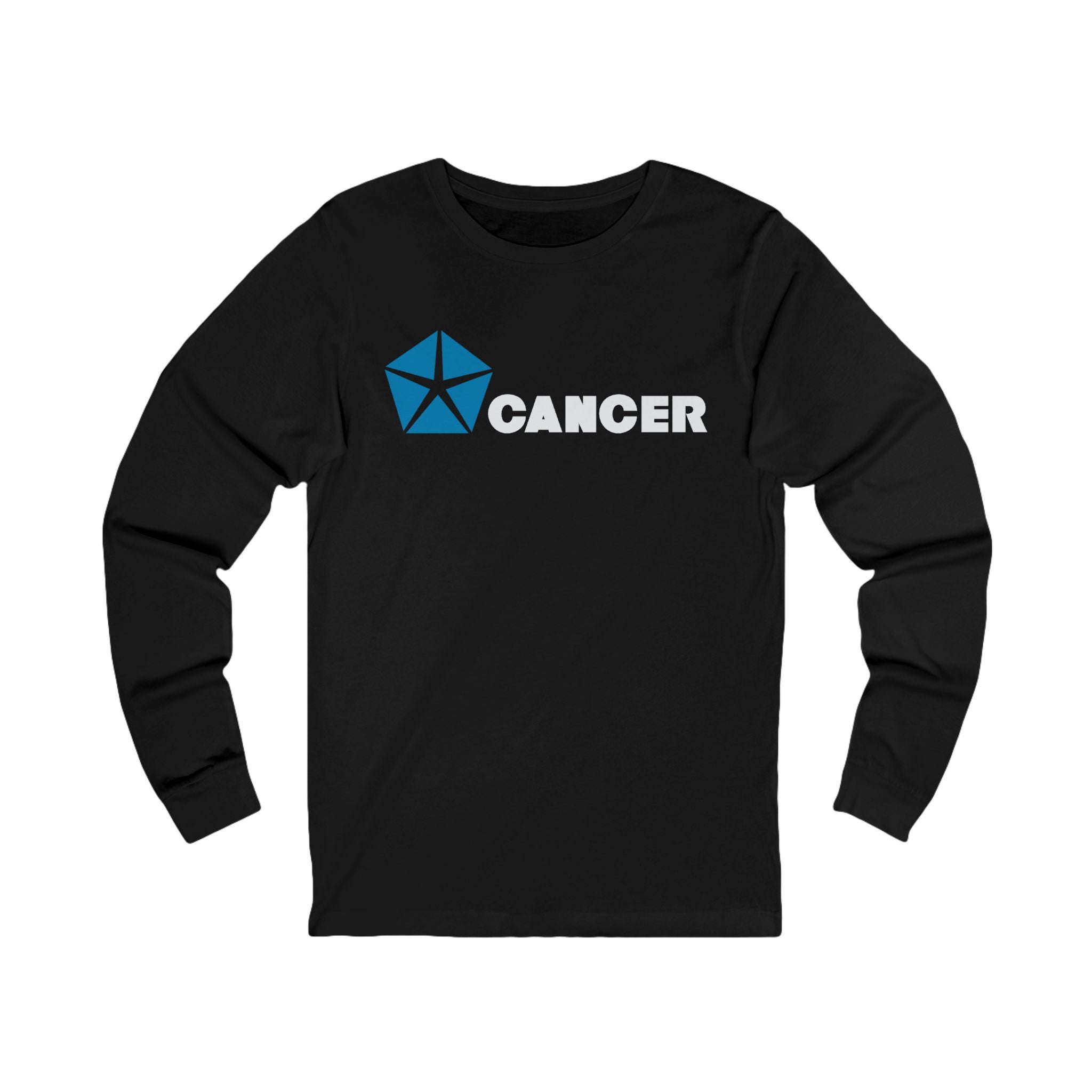 Cancer (D) Chrysler Edition Unisex Jersey Long Sleeve Tee