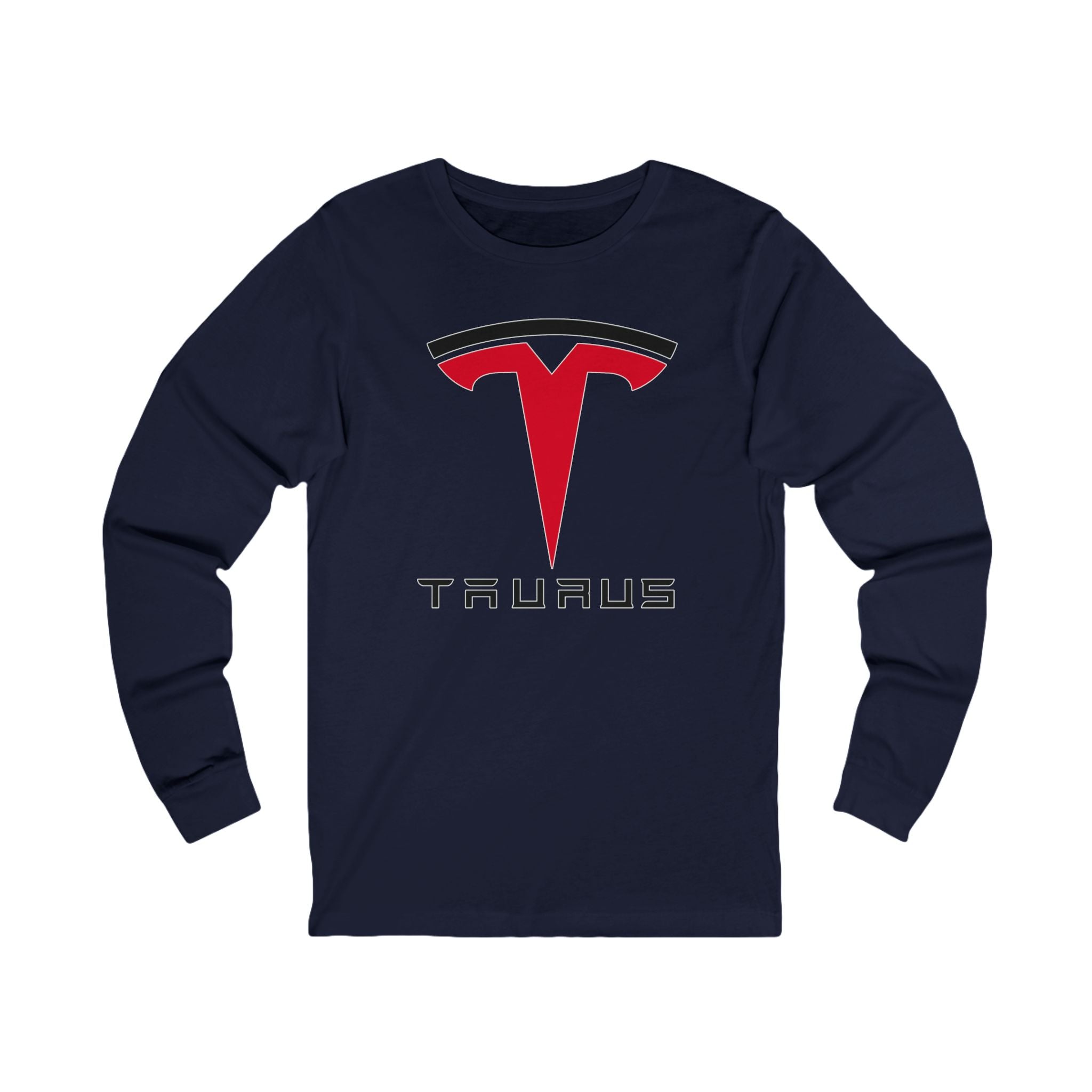Taurus (D) Tesla Edition Unisex Jersey Long Sleeve Tee