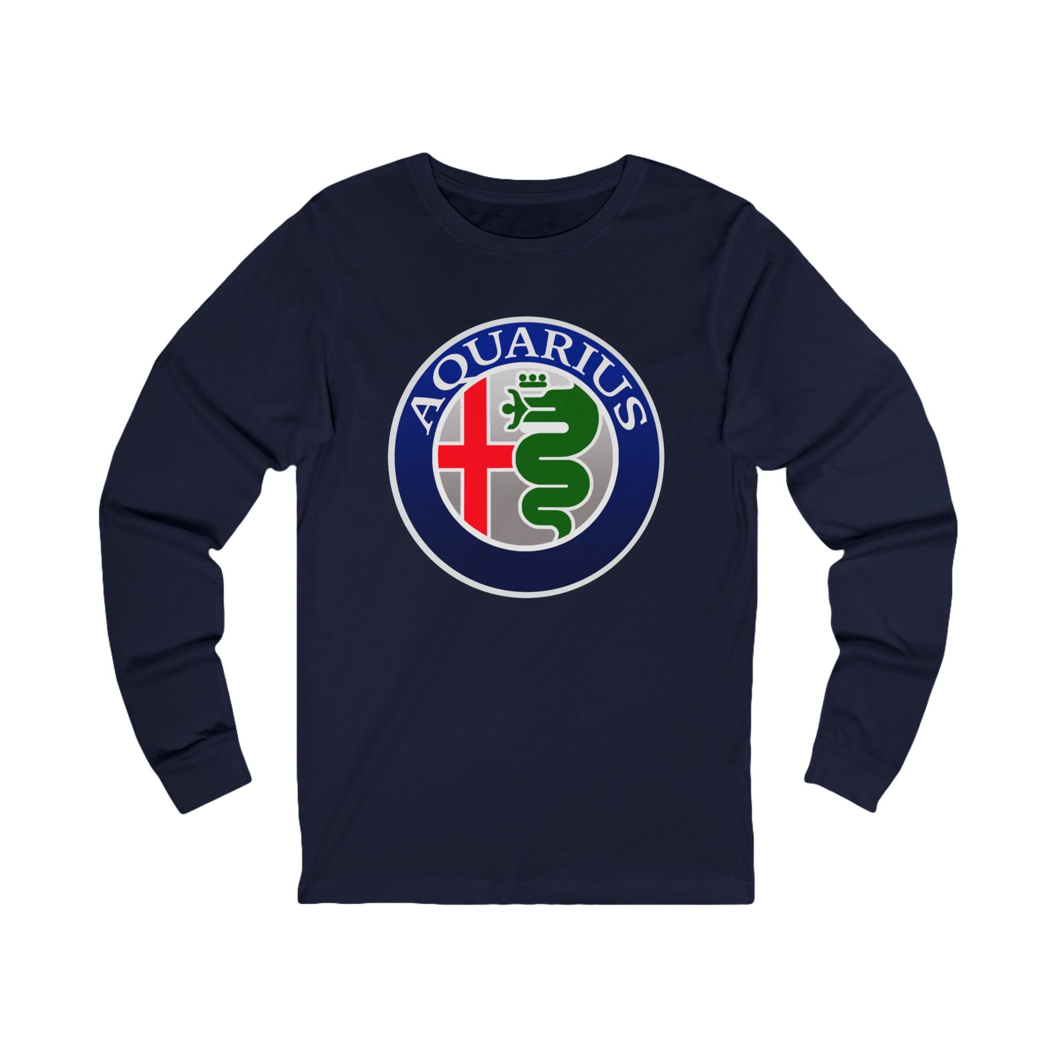 Aquarius (E) Alfa Romeo Edition Unisex Jersey Long Sleeve Tee