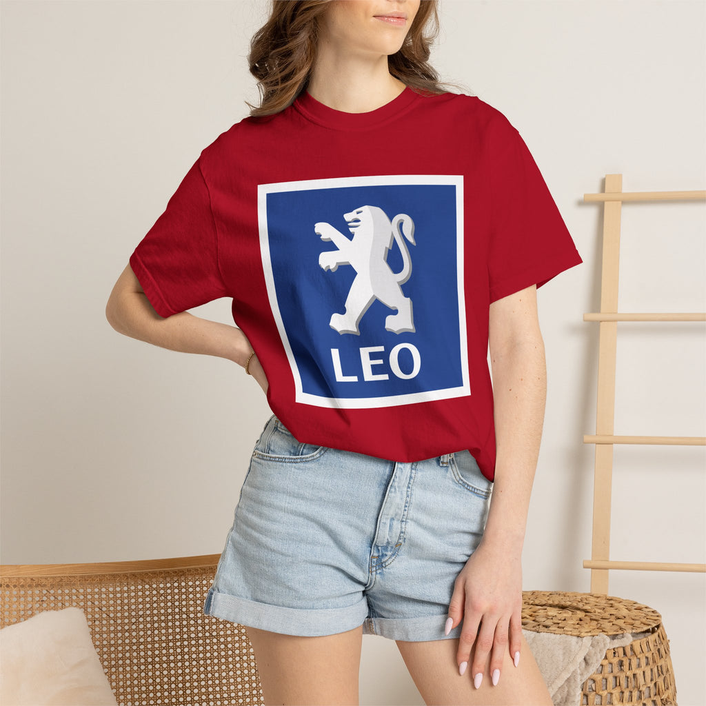Leo (E) Peugeot Edition Heavyweight Box-Cut Tshirt