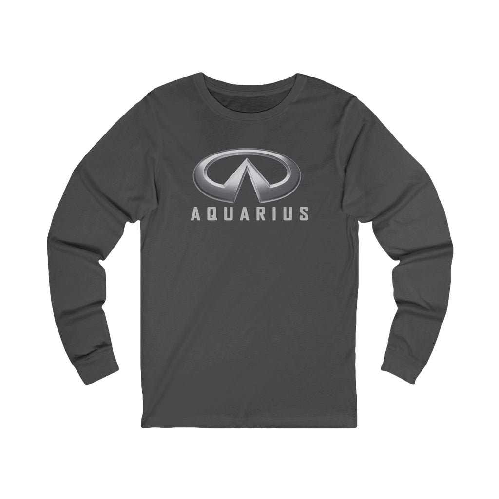 Aquarius (A) Infiniti Edition Unisex Jersey Long Sleeve Tee