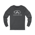 Aquarius (A) Infiniti Edition Unisex Jersey Long Sleeve Tee