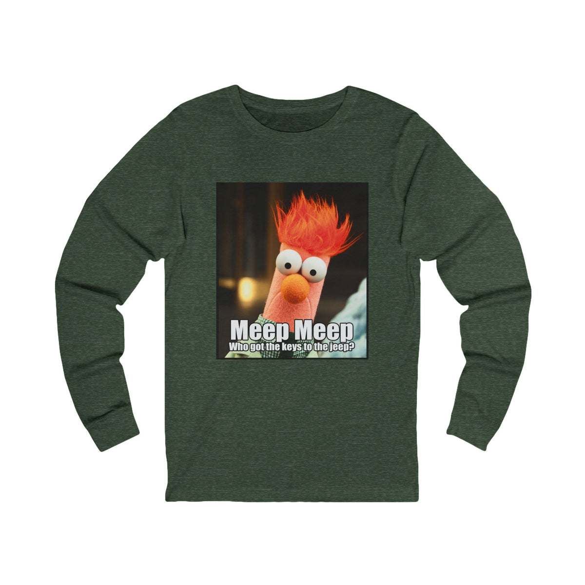 Beeker Meep Meep Unisex Jersey Long Sleeve Tee