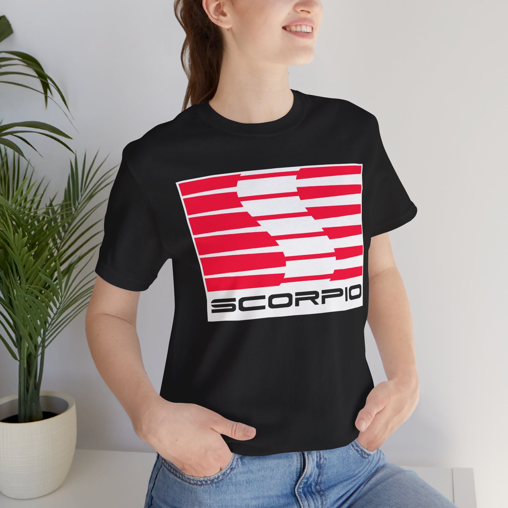 Scorpio (D) Saleen Mustang Edition Unisex Soft Tshirt
