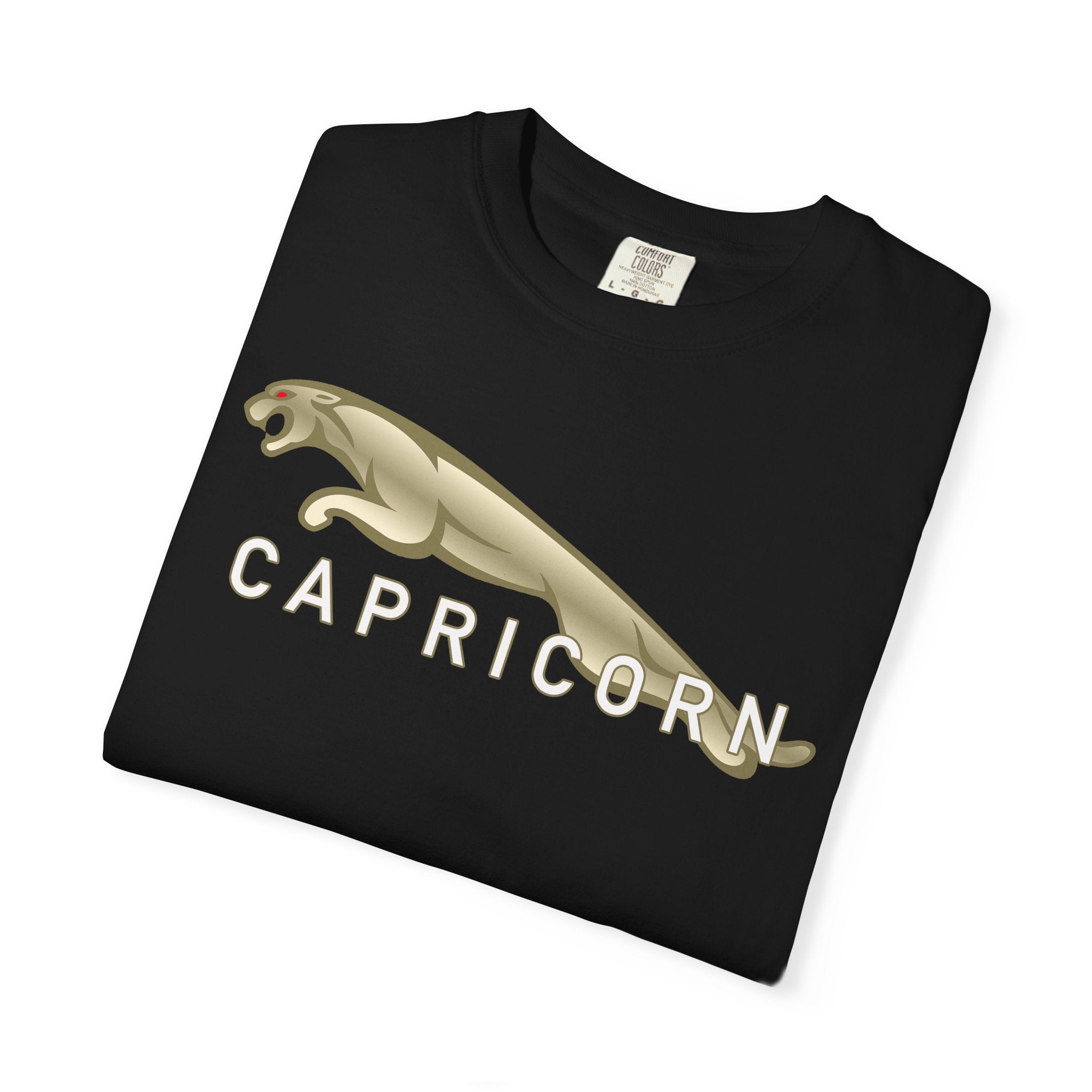 Capricorn (E) Jaguar Edition Heavyweight Box-Cut Tshirt