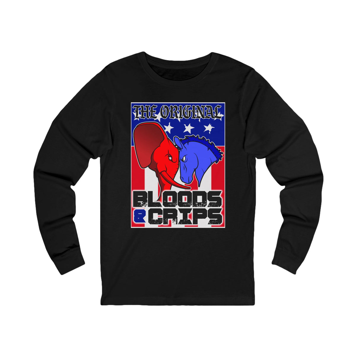 Bloods and Crips Unisex Jersey Long Sleeve Tee