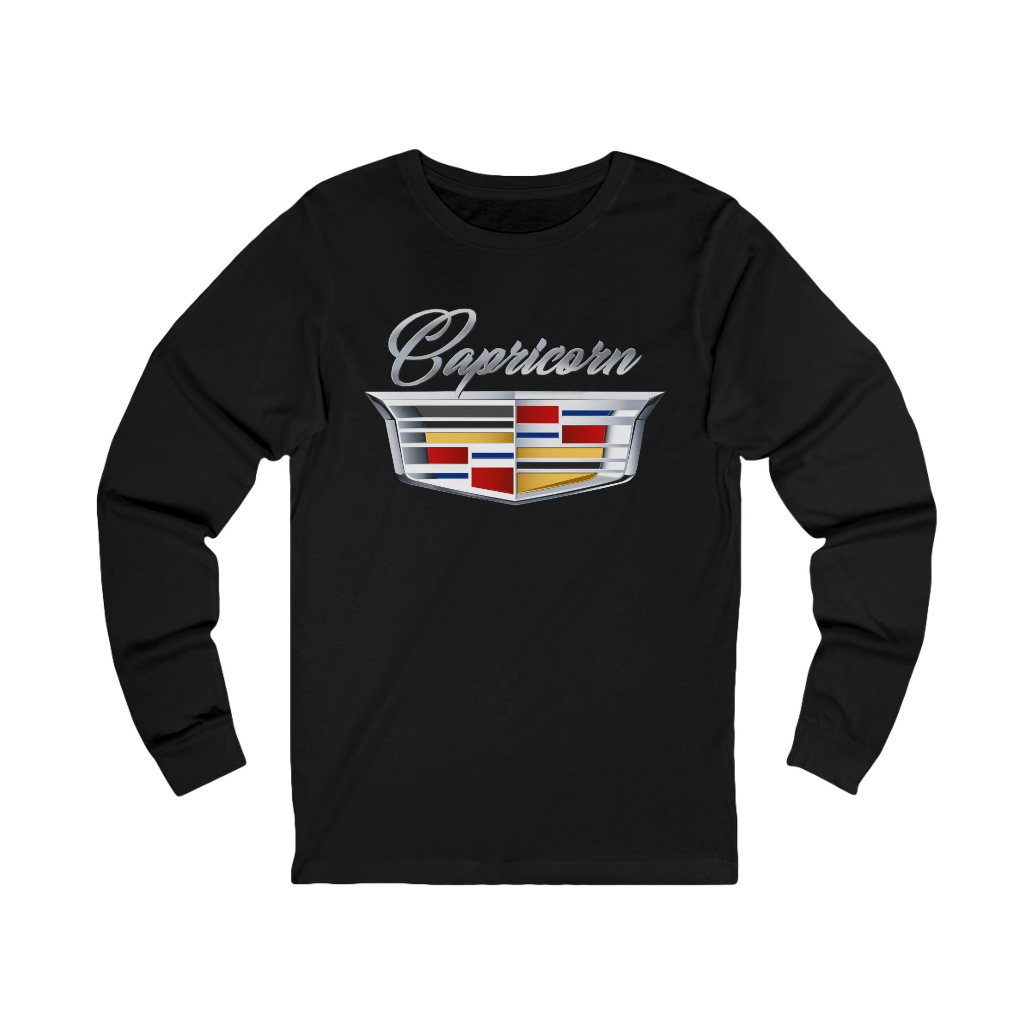 Capricorn (D) Cadillac Edition Unisex Jersey Long Sleeve Tee