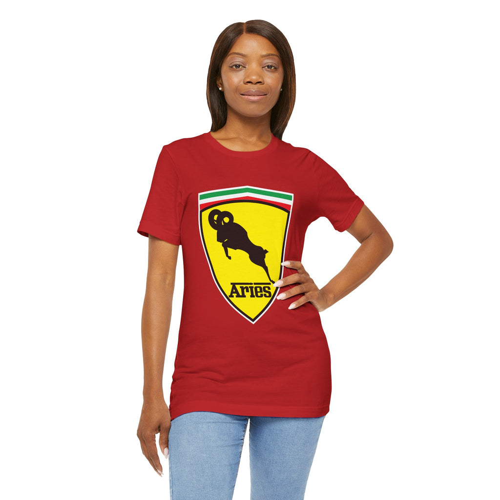 Aries (E) Ferrari Edition Unisex Soft Tshirt