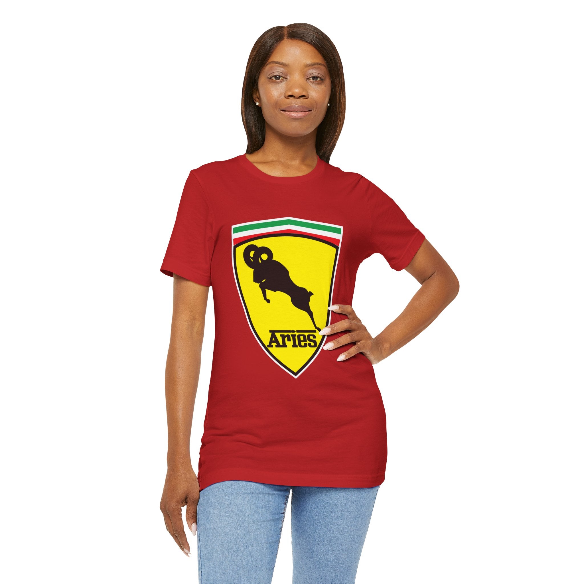 Aries (E) Ferrari Edition Unisex Soft Tshirt