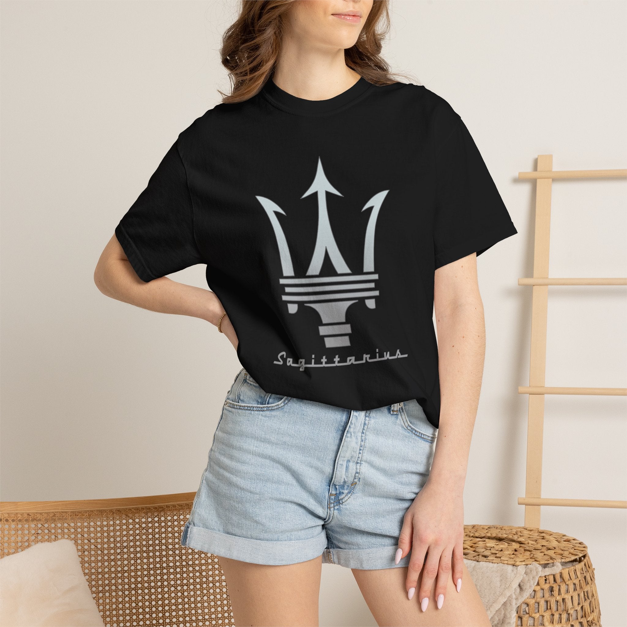 Sagittarius (E) Maserati Edition Heavyweight Box-Cut Tshirt