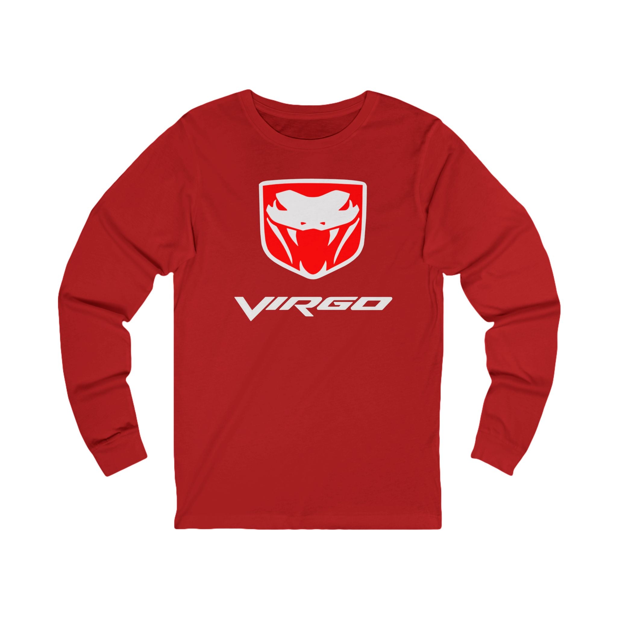 Virgo (D) Dodge Viper Edition Unisex Jersey Long Sleeve Tee