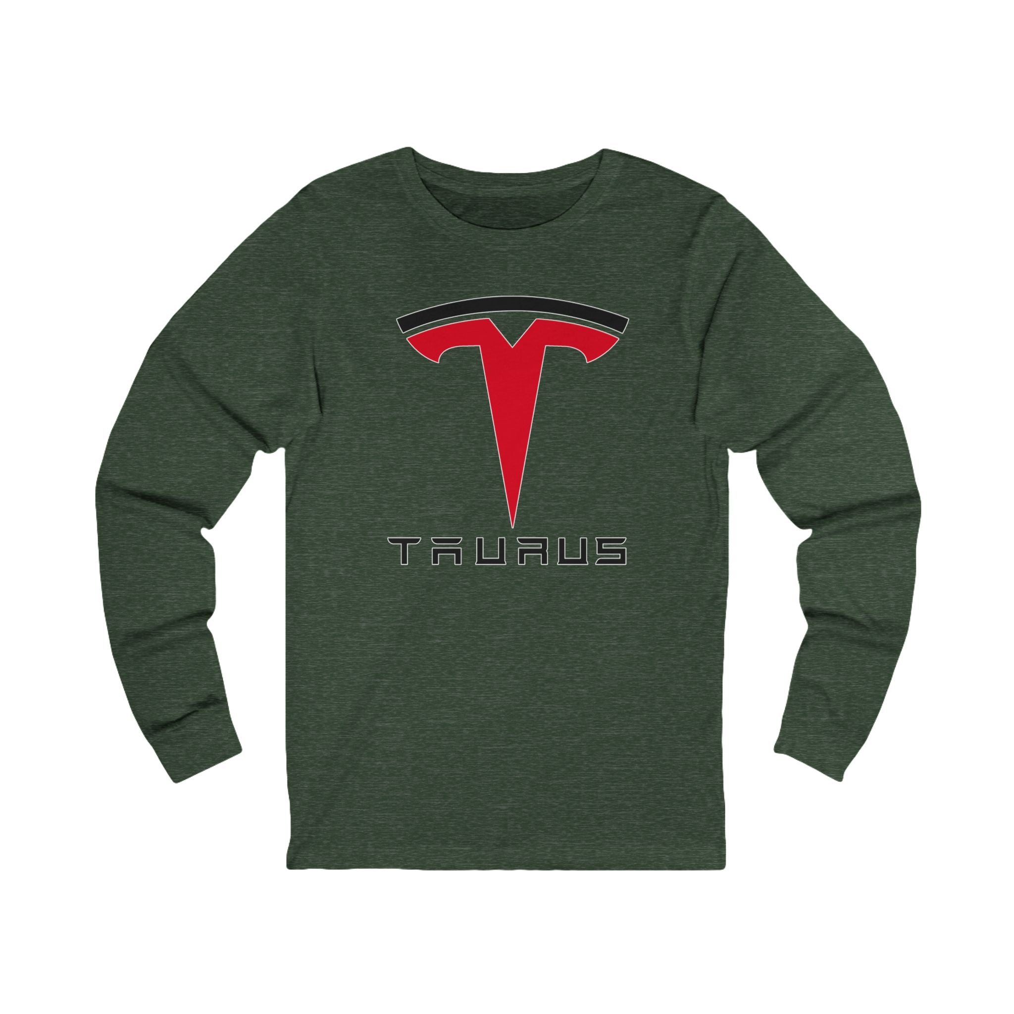 Taurus (D) Tesla Edition Unisex Jersey Long Sleeve Tee