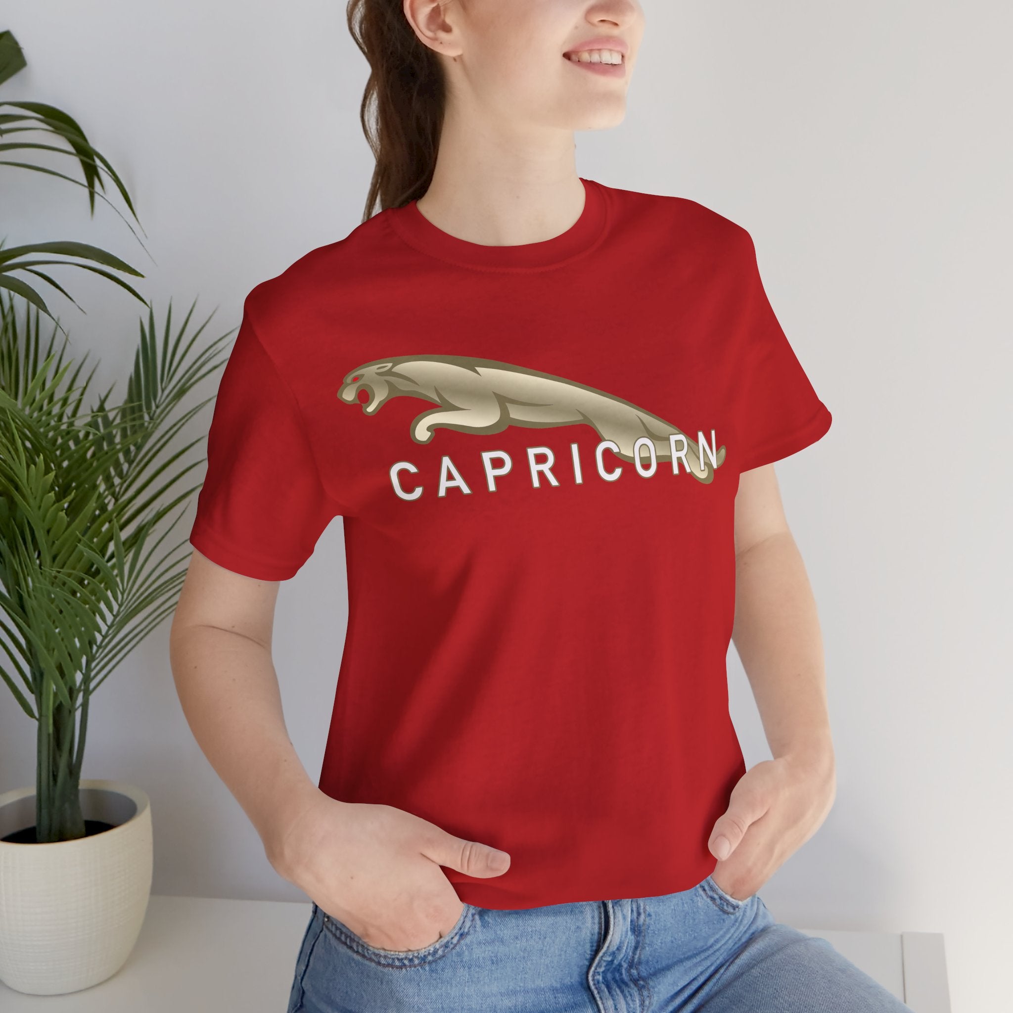 Capricorn (E) Jaguar Edition Unisex Soft Tshirt