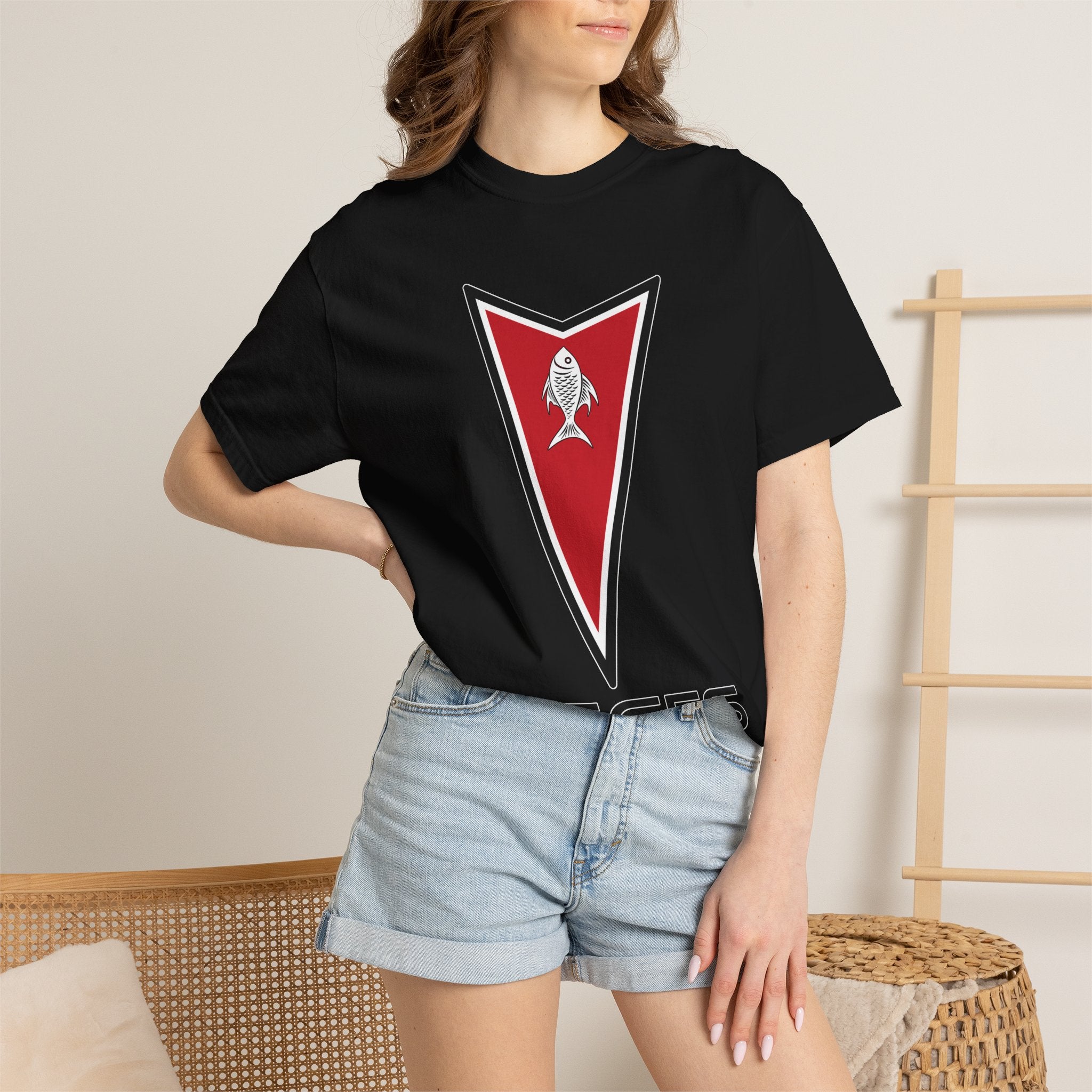 Pisces (D) Pontiac Edition Heavyweight Box-Cut Tshirt