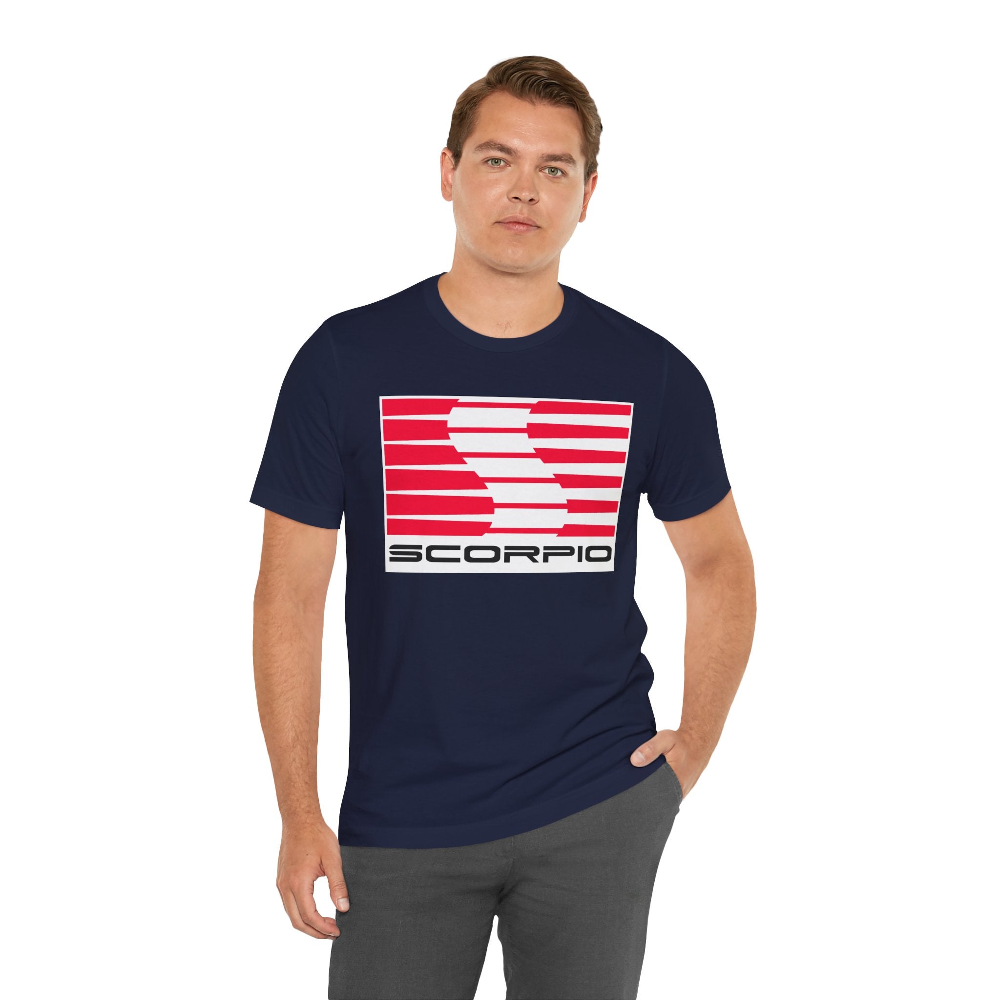 Scorpio (D) Saleen Mustang Edition Unisex Soft Tshirt