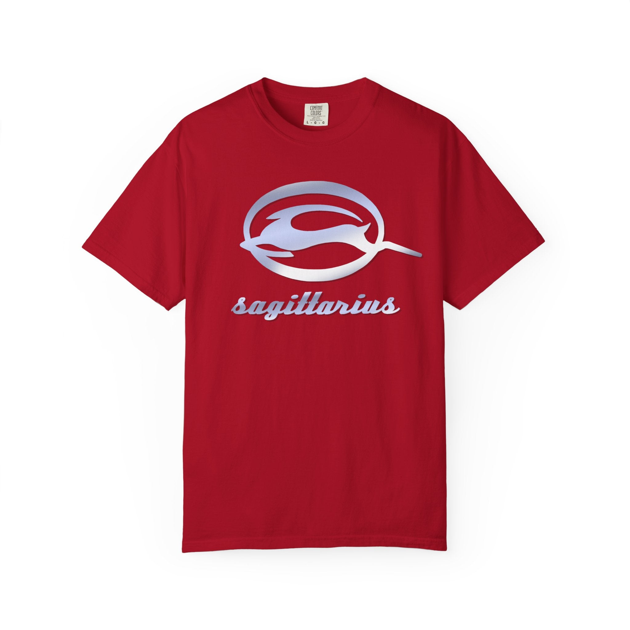 Sagittarius (D) Chevy Impala Edition Heavyweight Box-Cut Tshirt