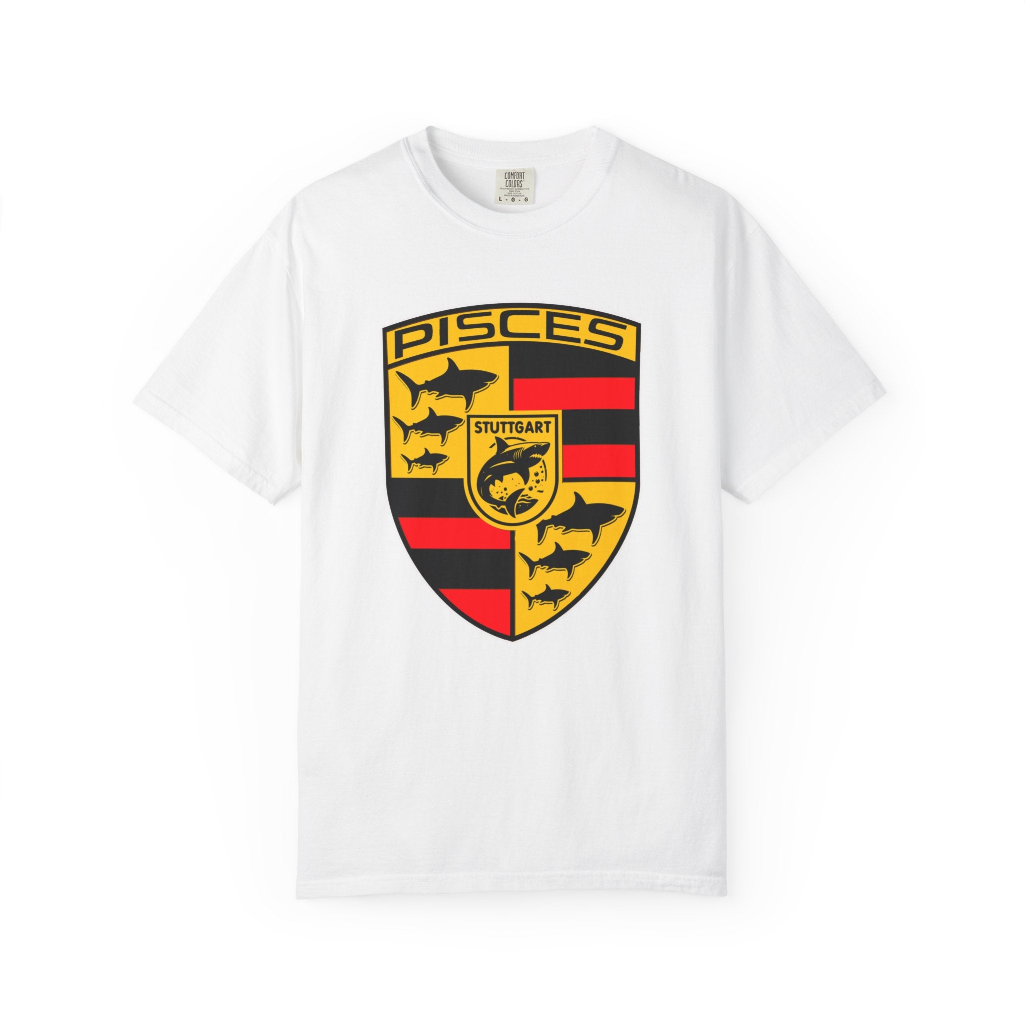 Pisces (E) Porsche Edition Heavyweight Box-Cut Tshirt