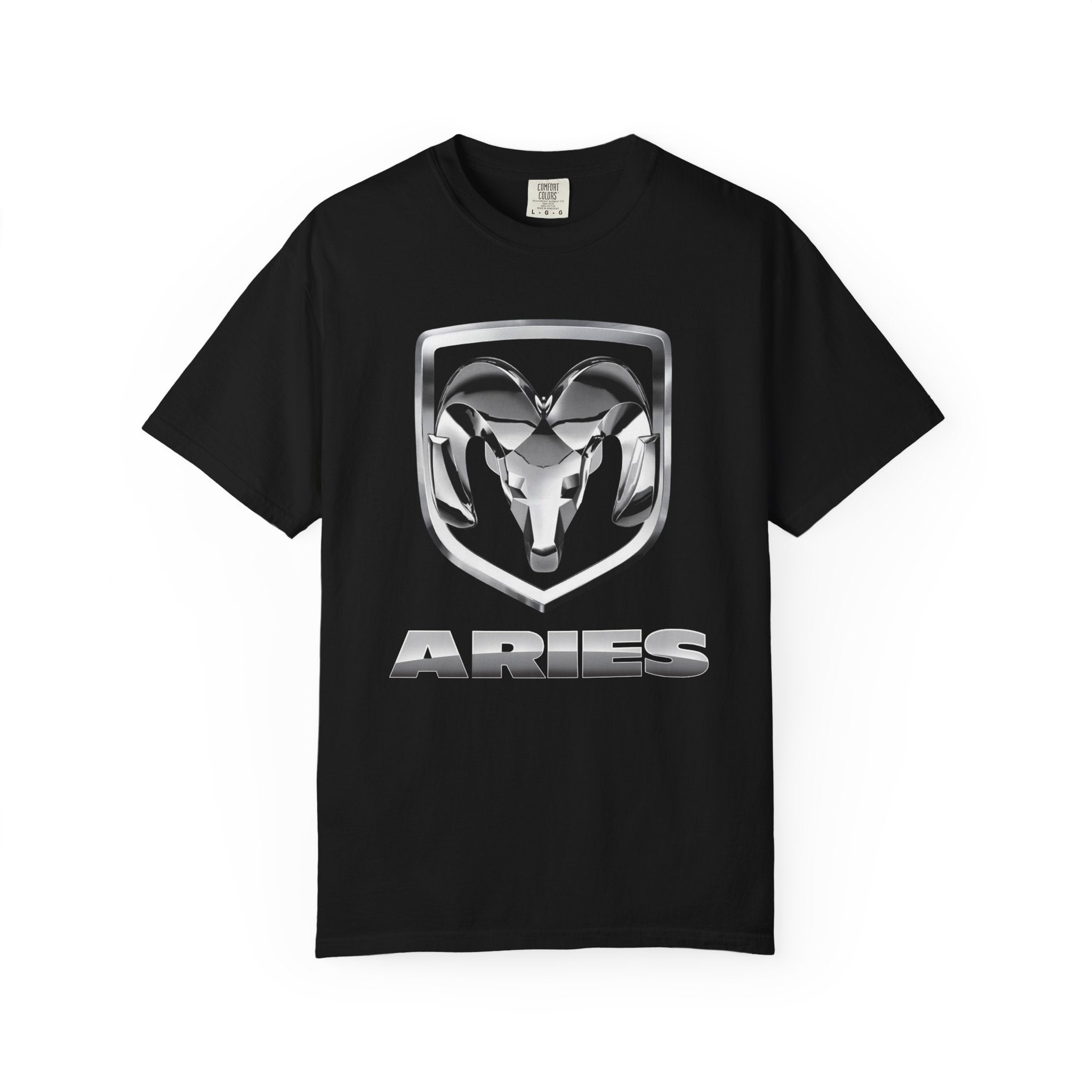 Aries (D) Dodge Ram Edition Heavyweight Box-Cut Tshirt