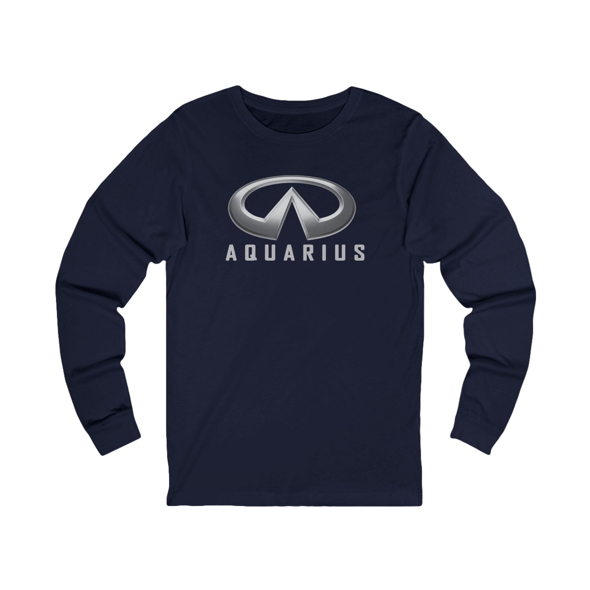 Aquarius (A) Infiniti Edition Unisex Jersey Long Sleeve Tee