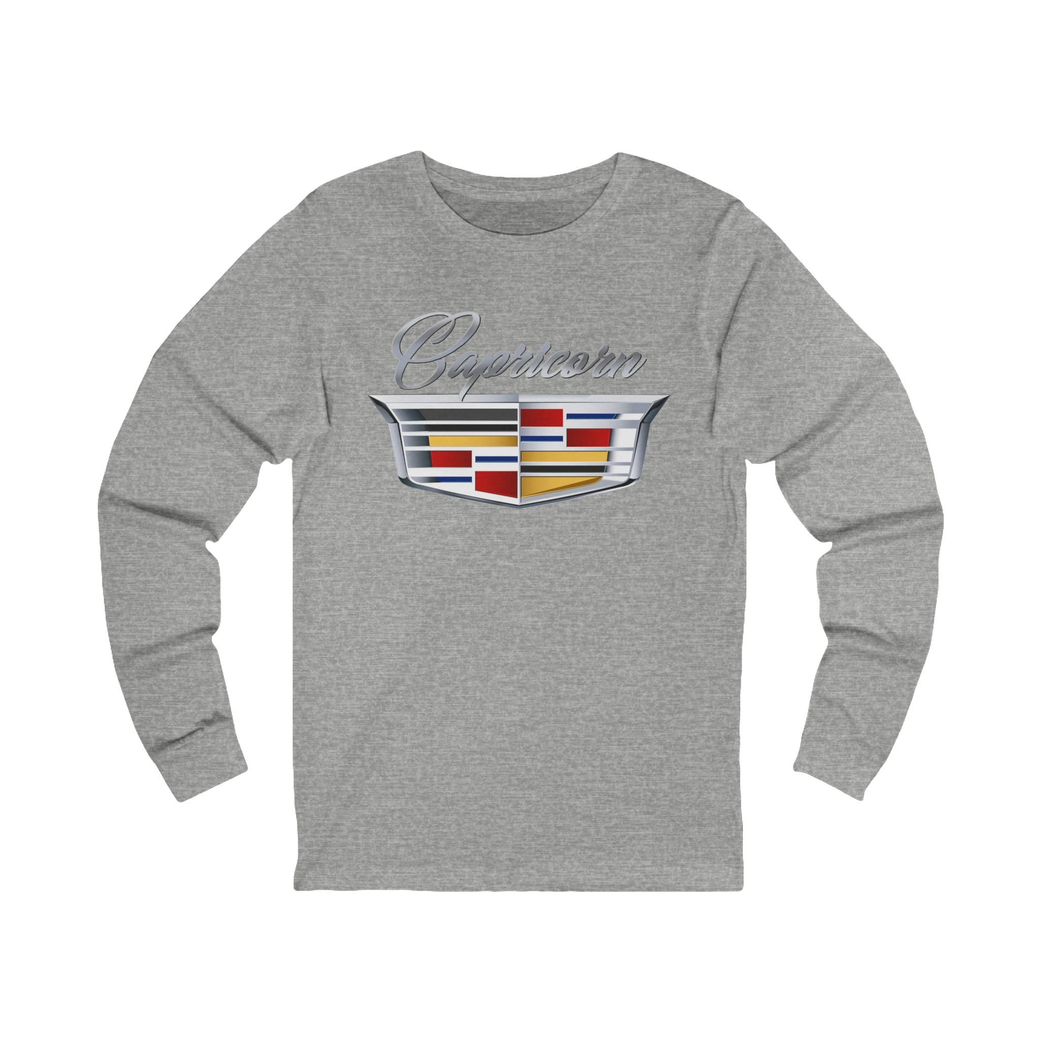 Capricorn (D) Cadillac Edition Unisex Jersey Long Sleeve Tee