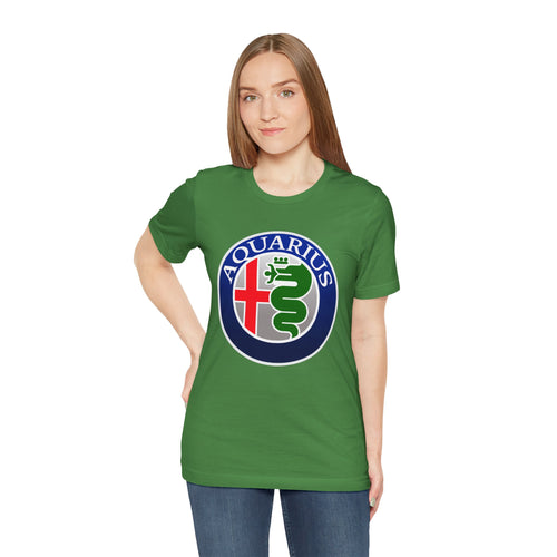 Aquarius (E) Alfa Romeo Edition Unisex Soft Tshirt