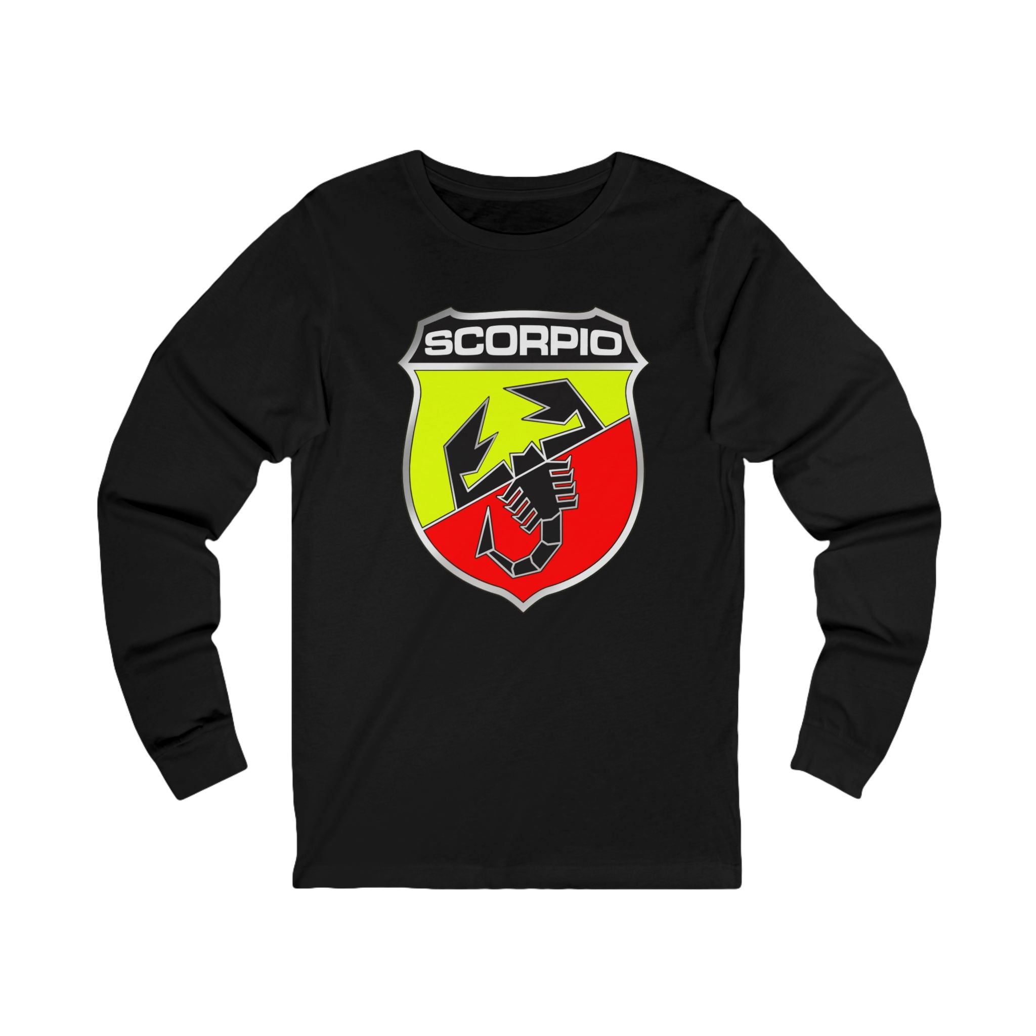 Scorpio (E) Fiat Abarth Unisex Jersey Long Sleeve Tee