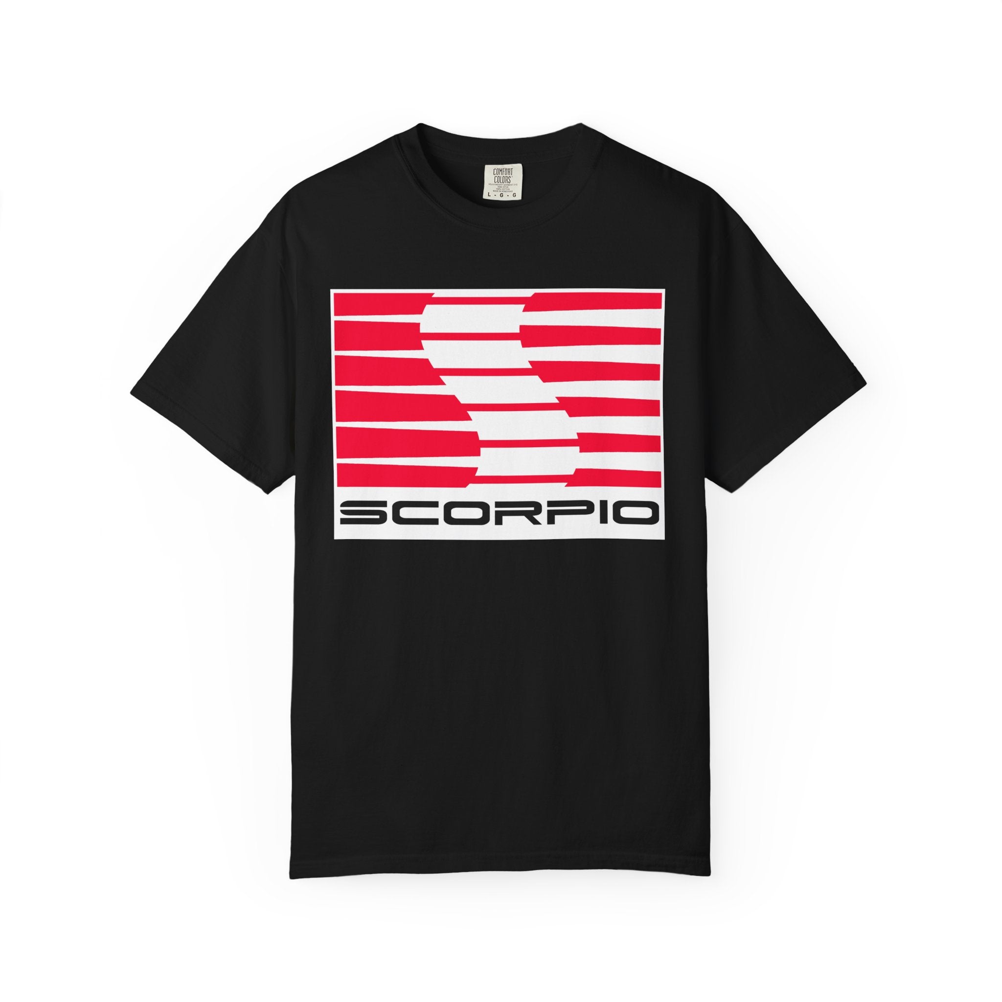 Scorpio (D) Saleen Mustang Heavyweight Box-Cut Tshirt