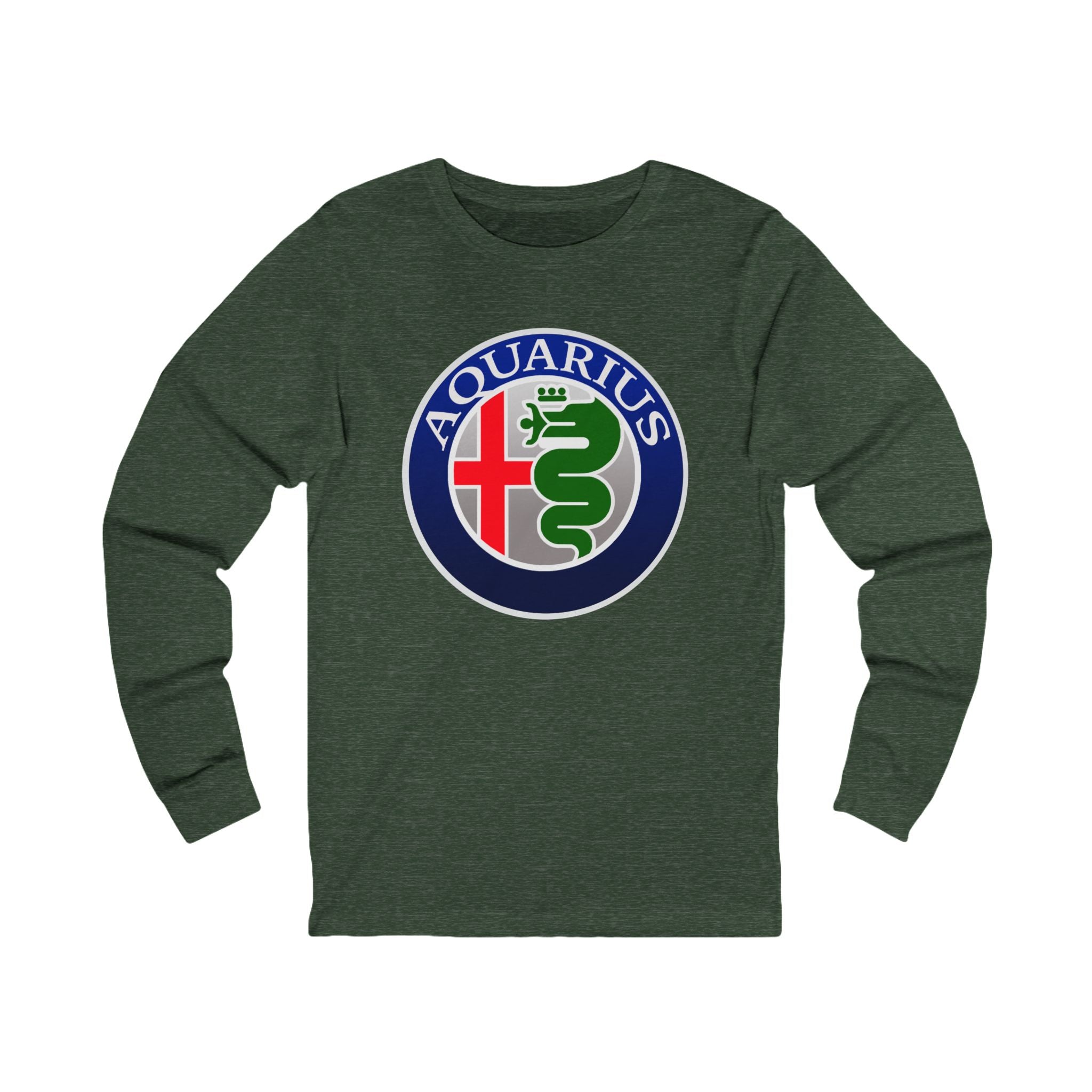 Aquarius (E) Alfa Romeo Edition Unisex Jersey Long Sleeve Tee