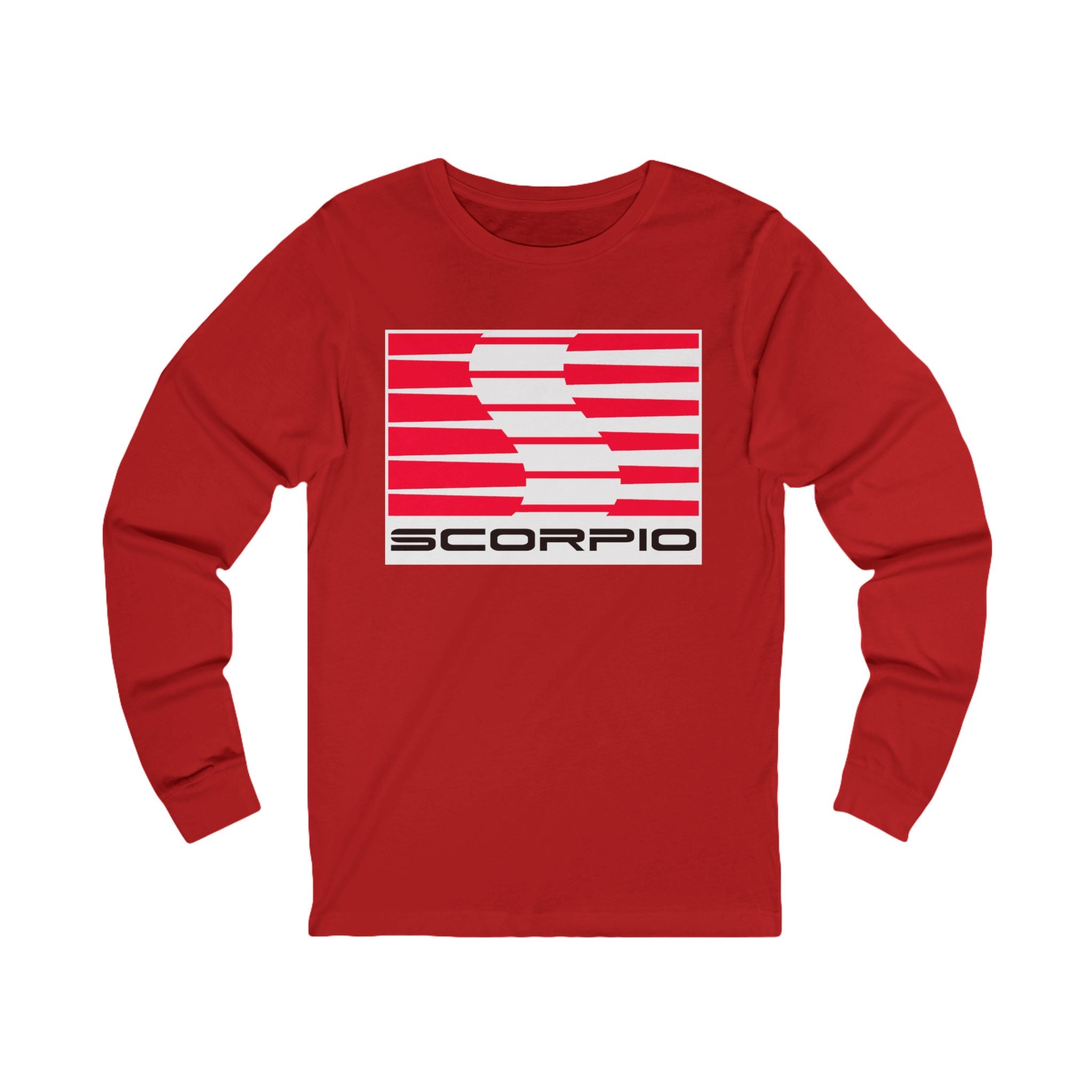 Scorpio (D) Saleen Mustang Edition Unisex Jersey Long Sleeve Tee