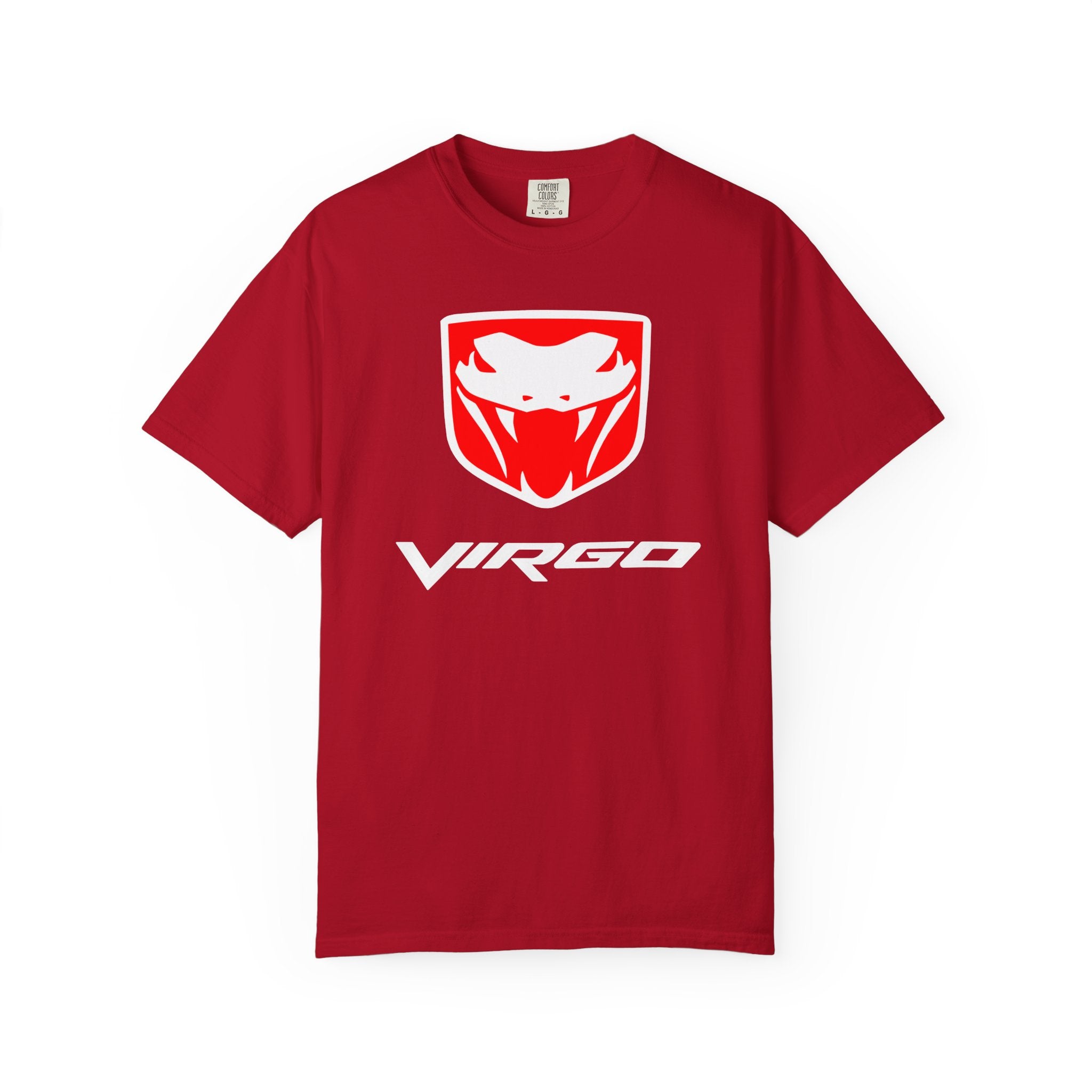 Virgo (D) Dodge Viper Edition Heavyweight Box-Cut Tshirt