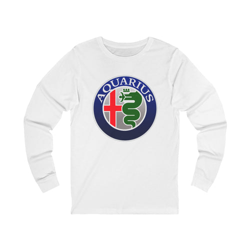 Aquarius (E) Alfa Romeo Edition Unisex Jersey Long Sleeve Tee
