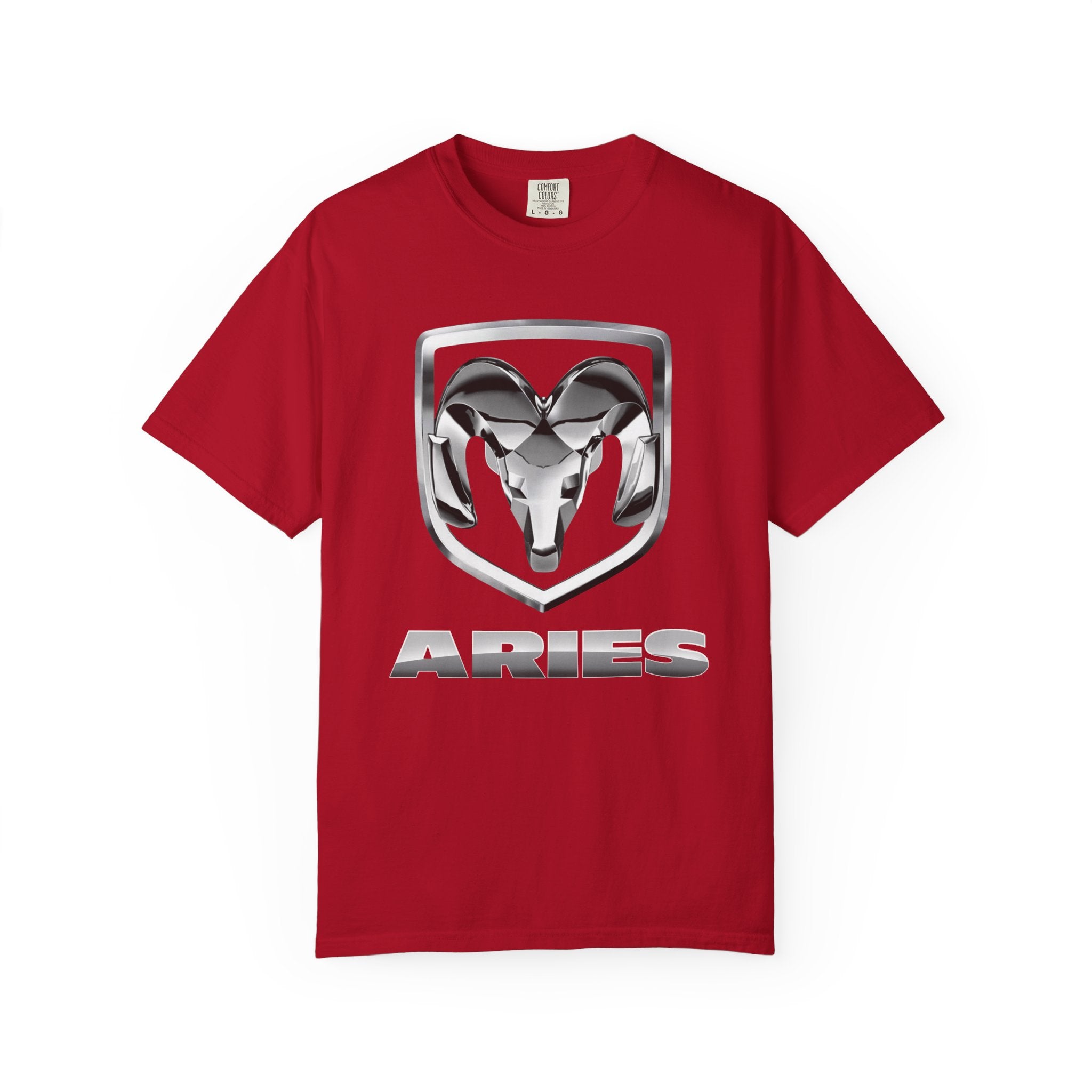Aries (D) Dodge Ram Edition Heavyweight Box-Cut Tshirt