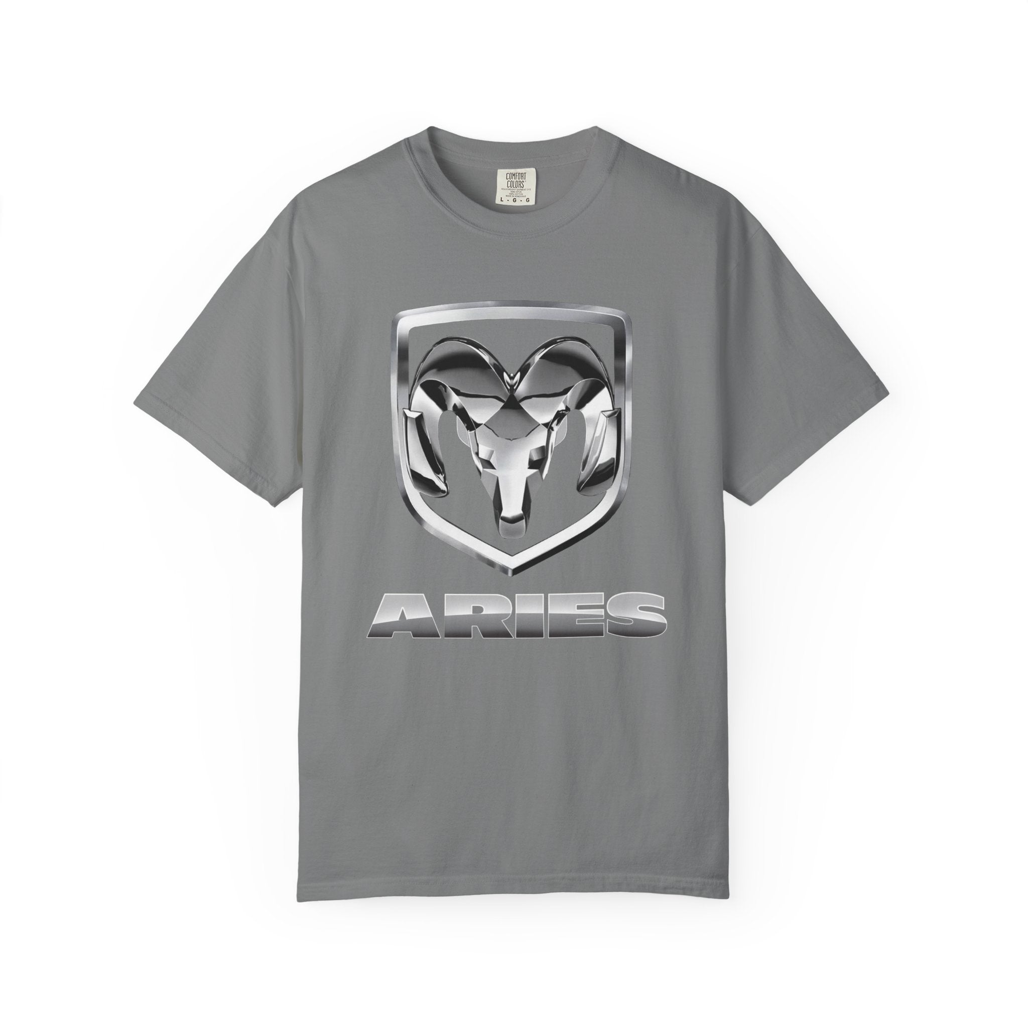 Aries (D) Dodge Ram Edition Heavyweight Box-Cut Tshirt