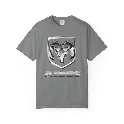 Aries (D) Dodge Ram Edition Heavyweight Box-Cut Tshirt