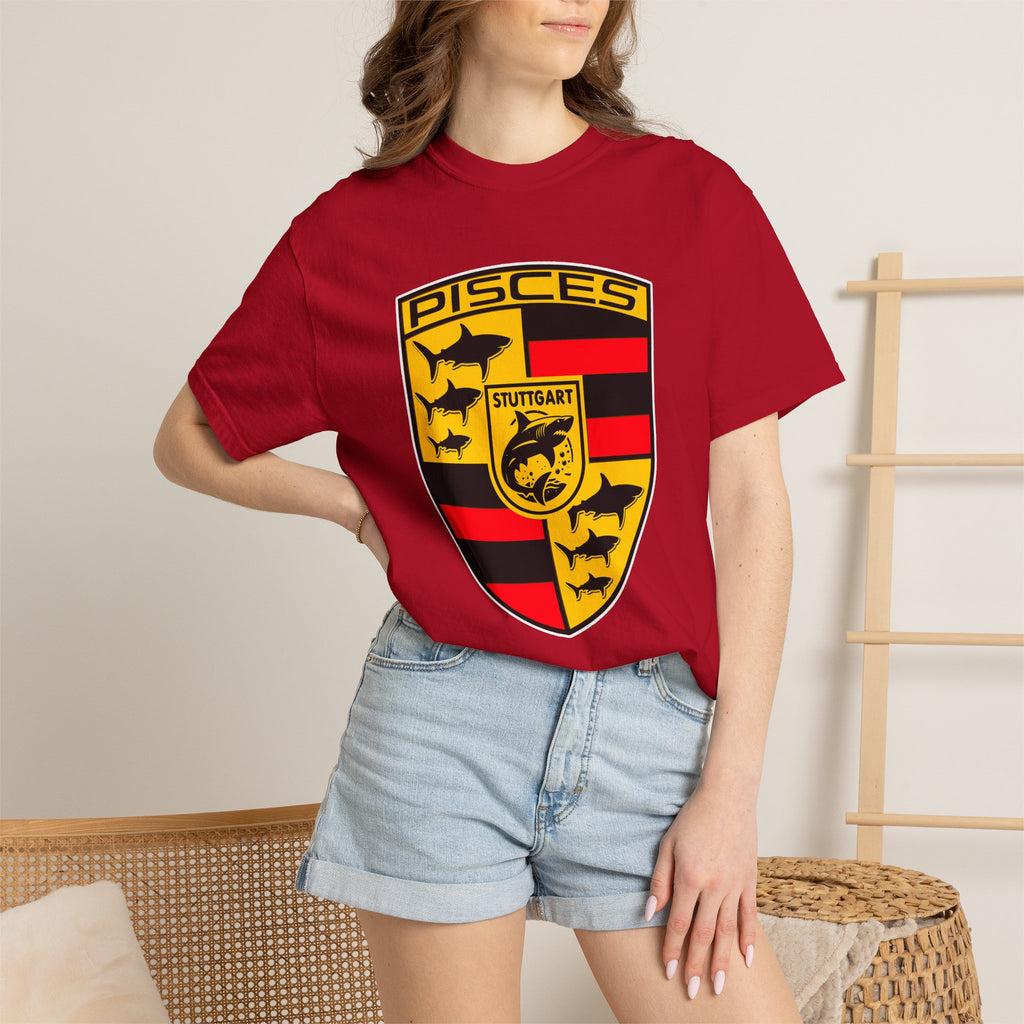 Pisces (E) Porsche Edition Heavyweight Box-Cut Tshirt