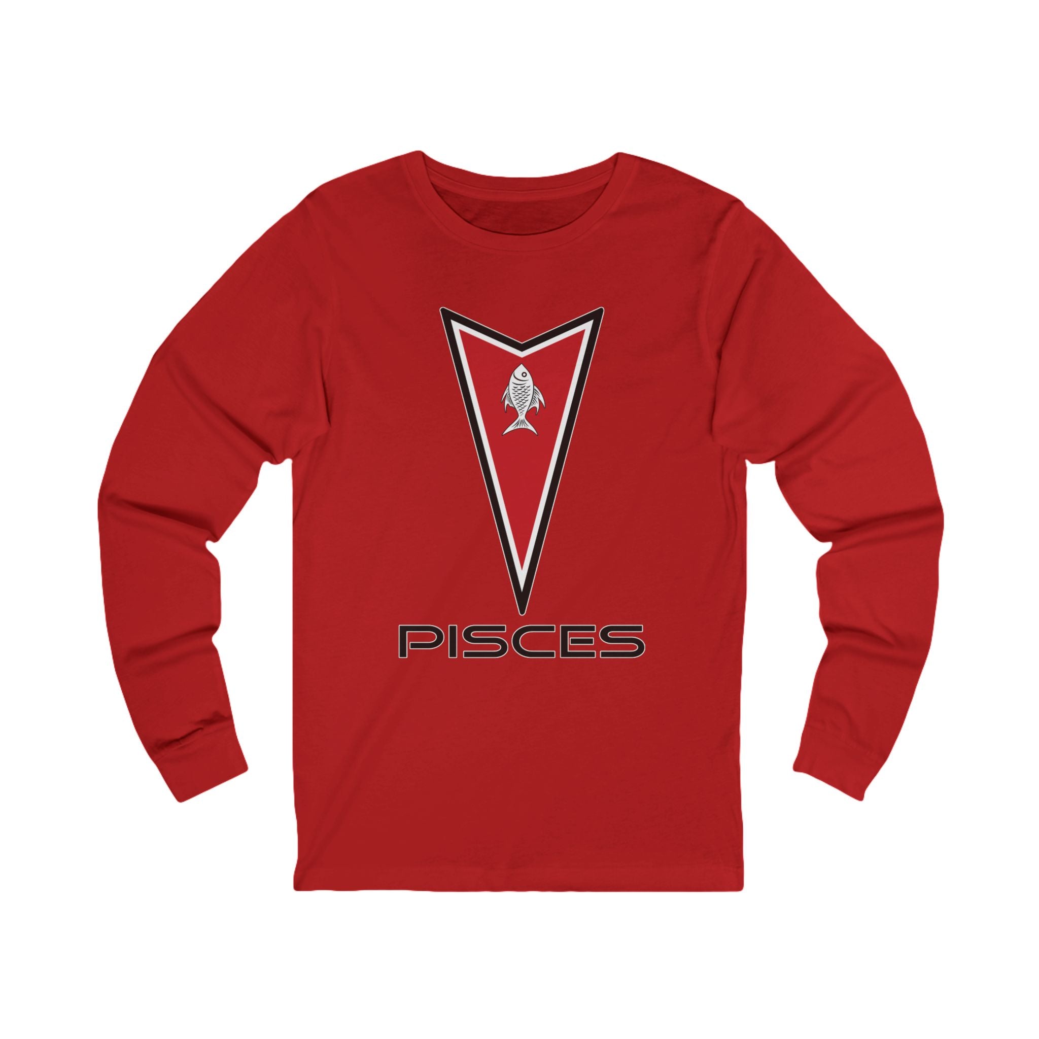Pisces (D) Pontiac Edition Unisex Jersey Long Sleeve Tee