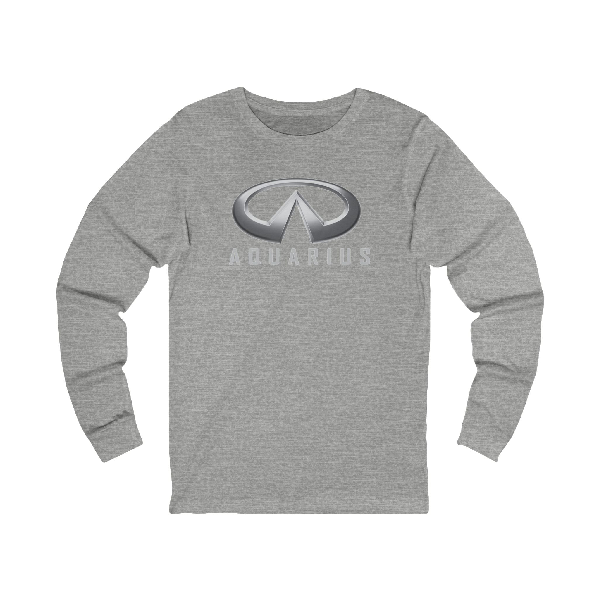 Aquarius (A) Infiniti Edition Unisex Jersey Long Sleeve Tee