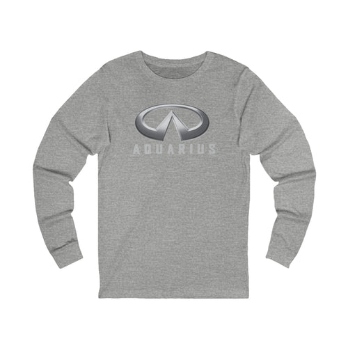 Aquarius (A) Infiniti Edition Unisex Jersey Long Sleeve Tee