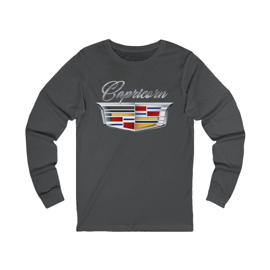 Capricorn (D) Cadillac Edition Unisex Jersey Long Sleeve Tee