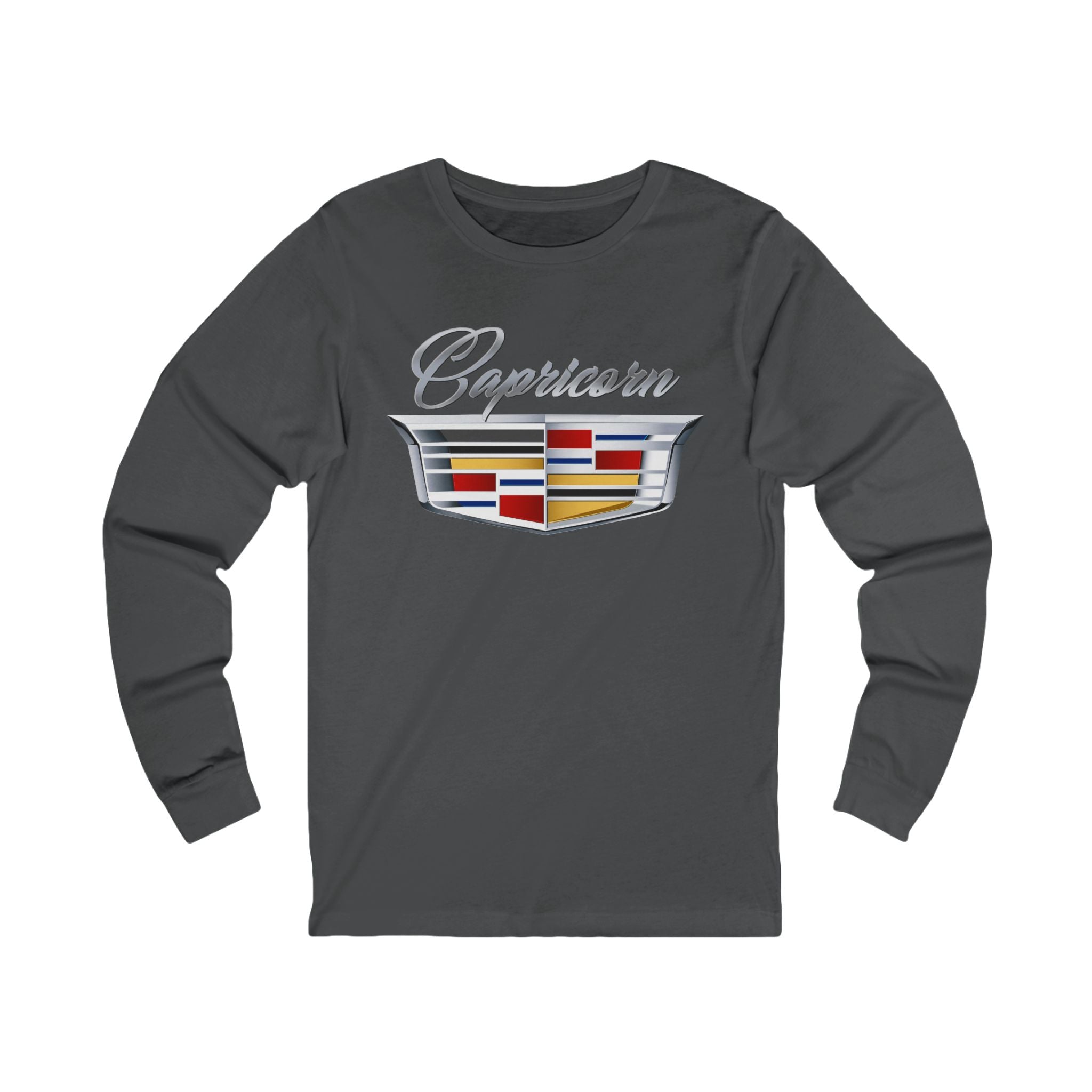 Capricorn (D) Cadillac Edition Unisex Jersey Long Sleeve Tee