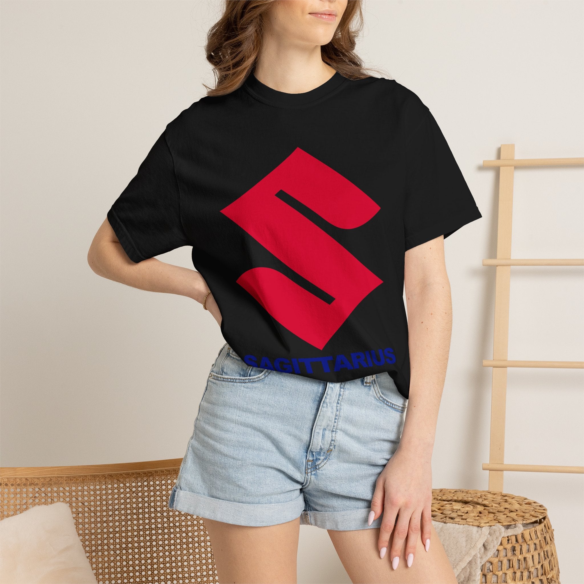 Sagittarius (A) Suzuki Edition Heavyweight Box-Cut Tshirt