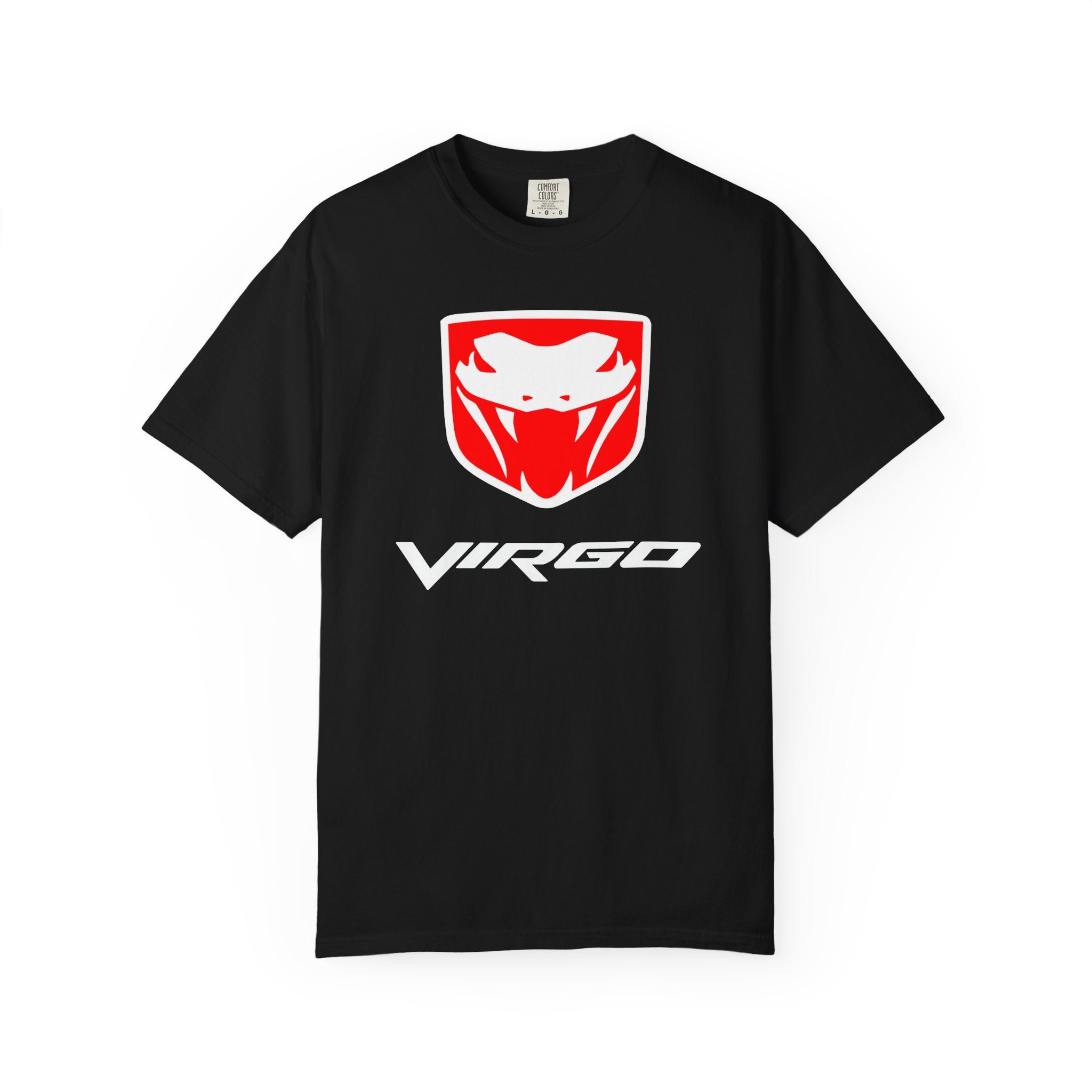 Virgo (D) Dodge Viper Edition Heavyweight Box-Cut Tshirt