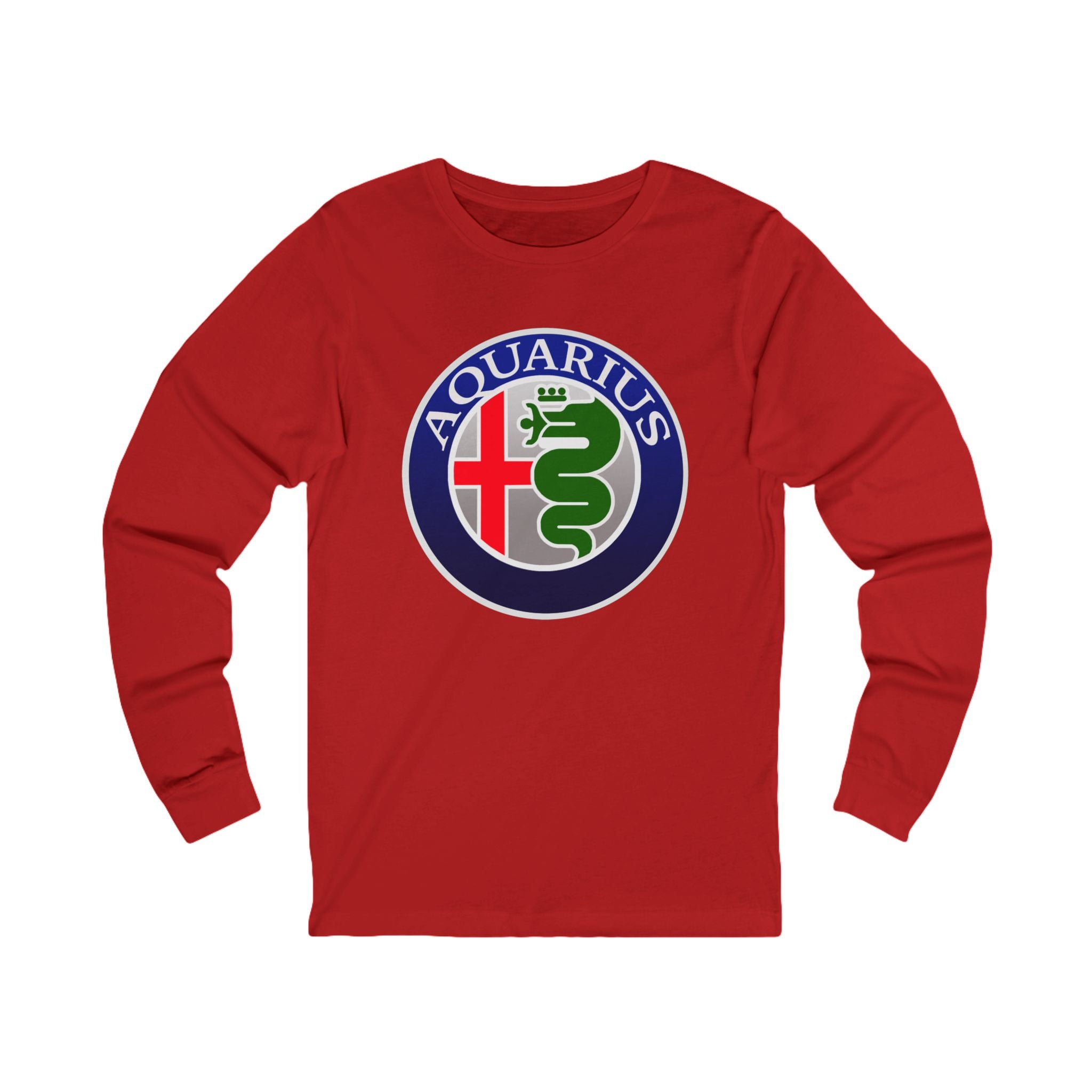 Aquarius (E) Alfa Romeo Edition Unisex Jersey Long Sleeve Tee