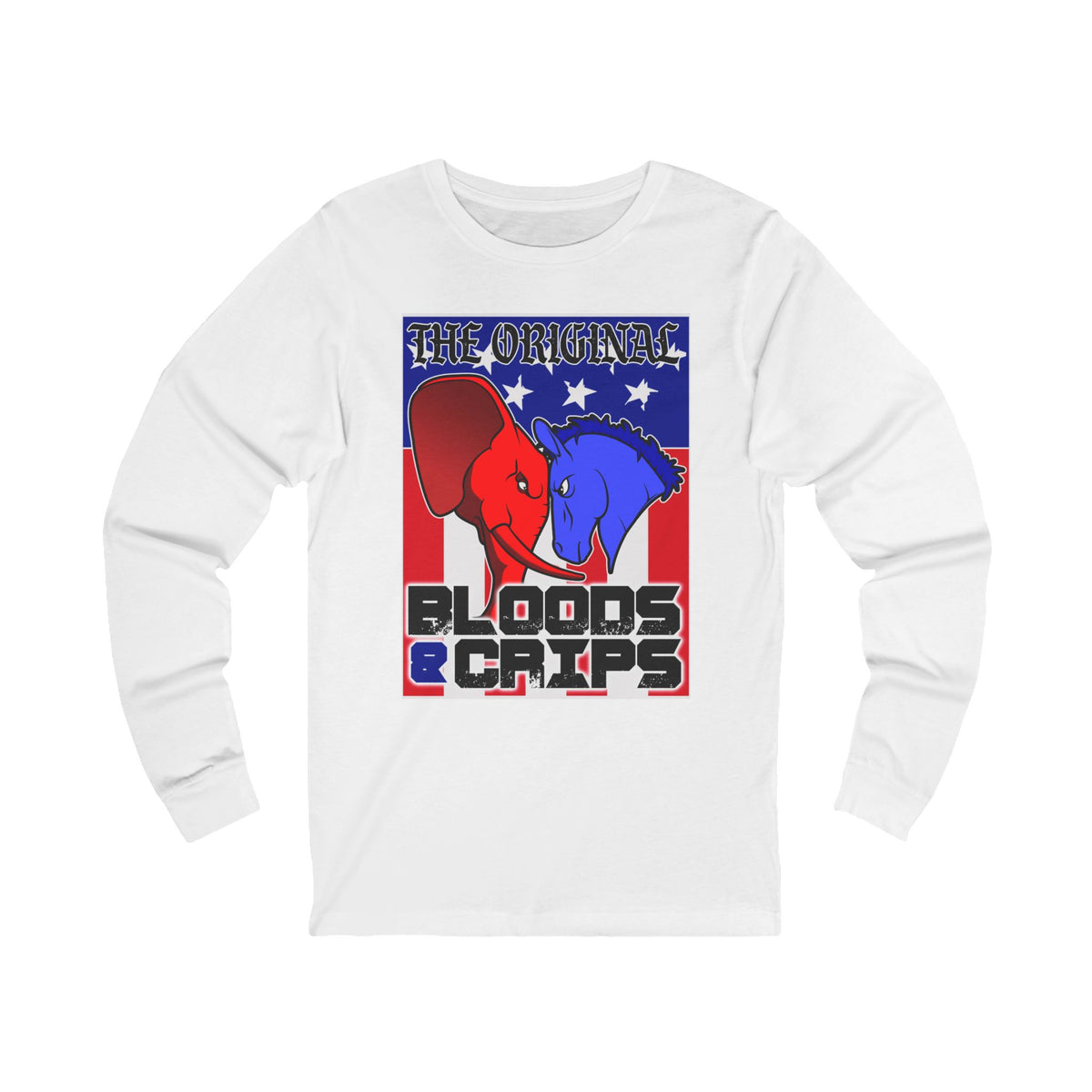 Bloods and Crips Unisex Jersey Long Sleeve Tee