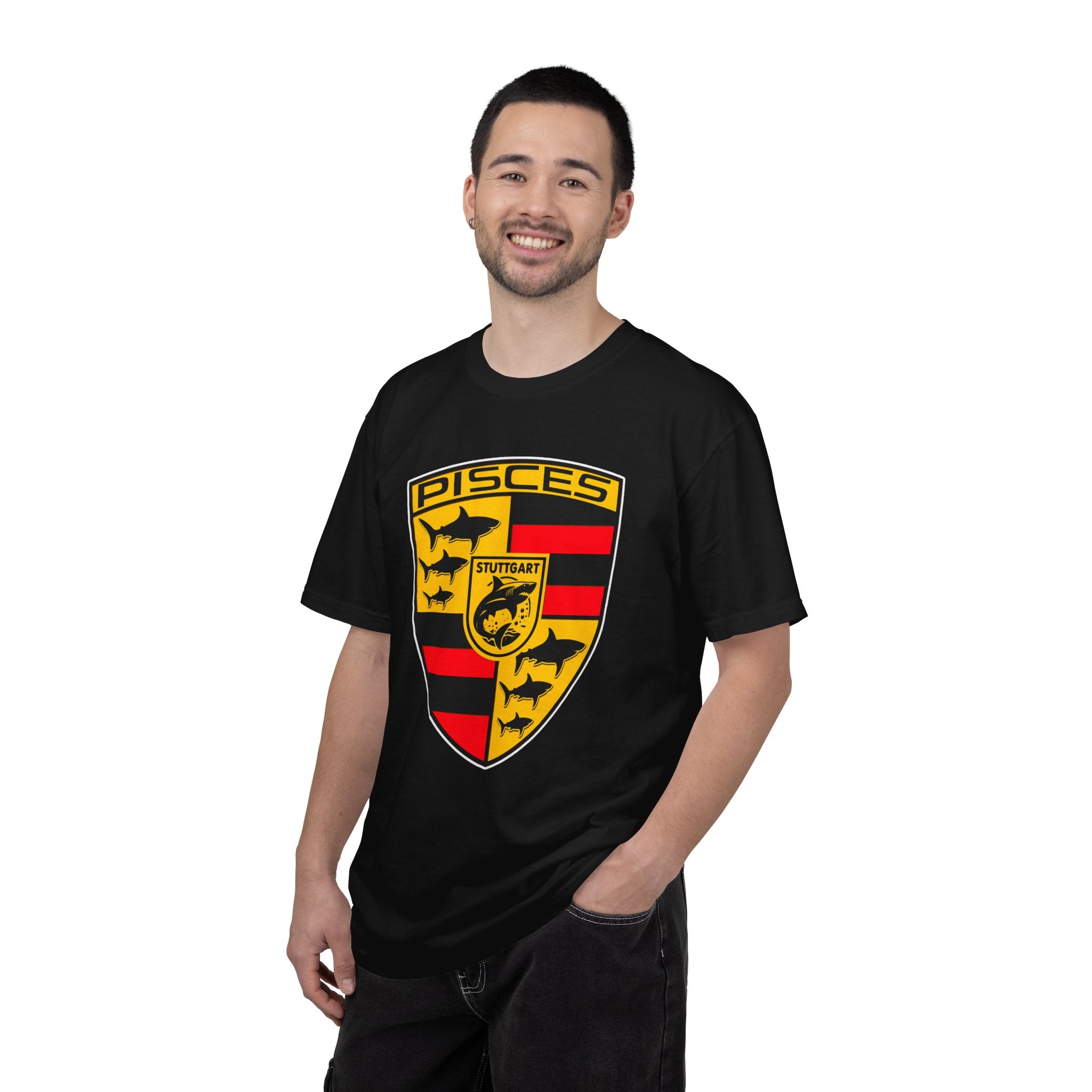 Pisces (E) Porsche Edition Heavyweight Box-Cut Tshirt