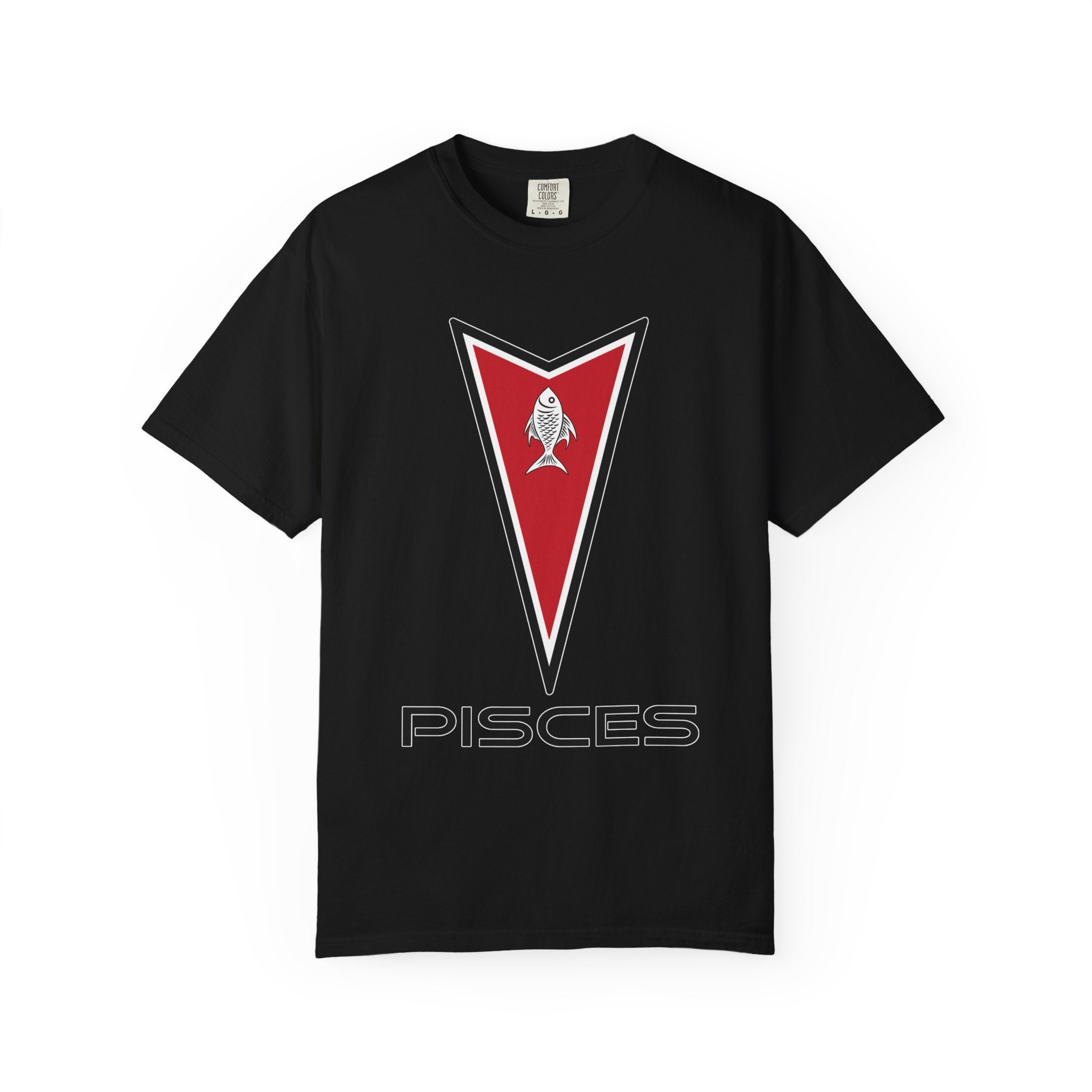 Pisces (D) Pontiac Edition Heavyweight Box-Cut Tshirt