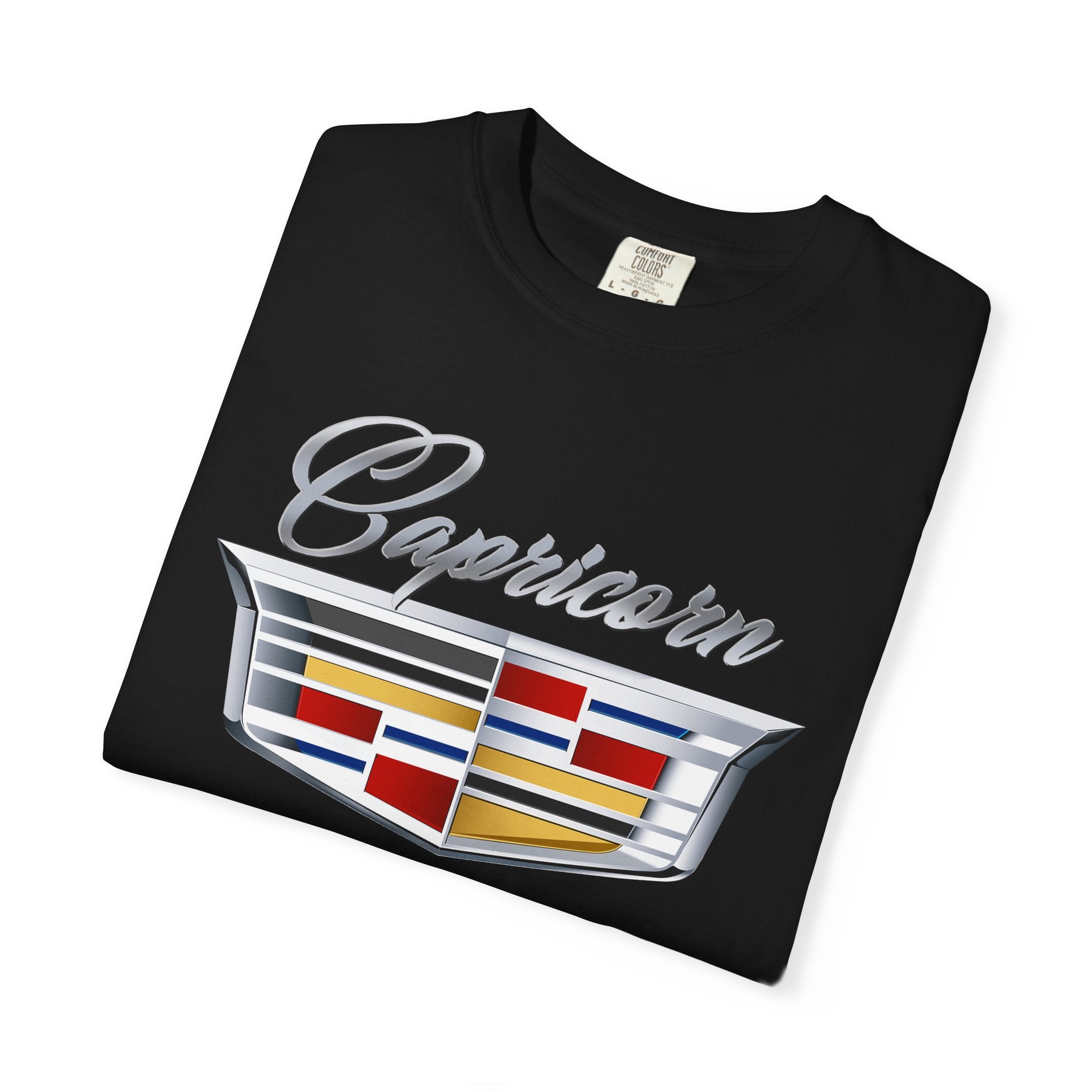Capricorn (D) Cadillac Edition Heavyweight Box-Cut Tshirt