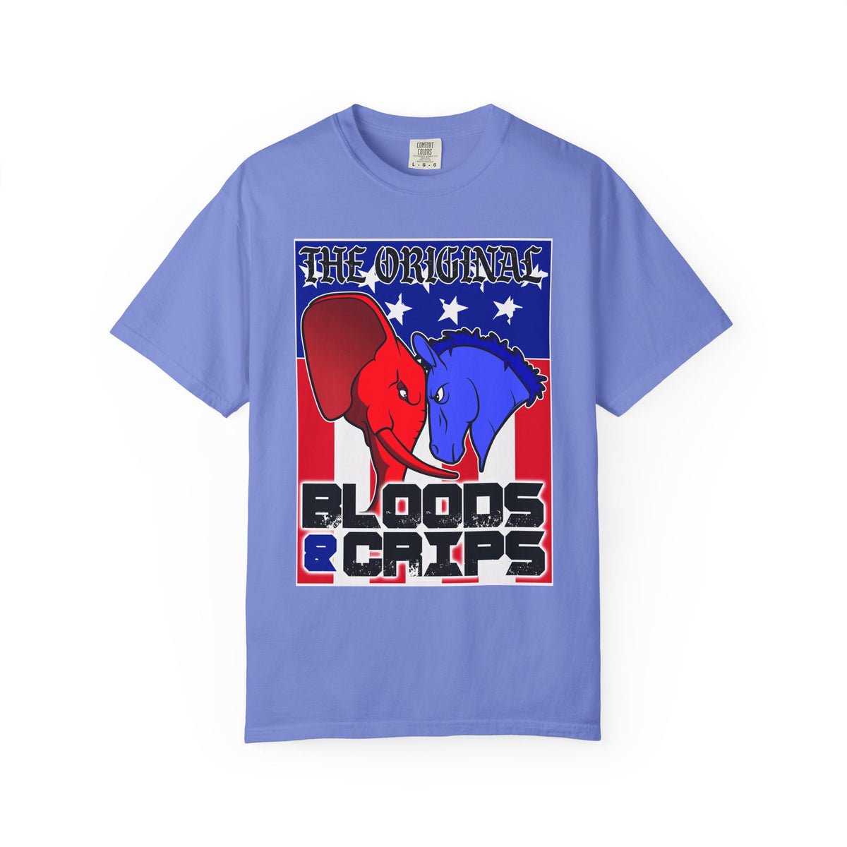 Bloods and Crips Heavyweight Box-Cut Tshirt